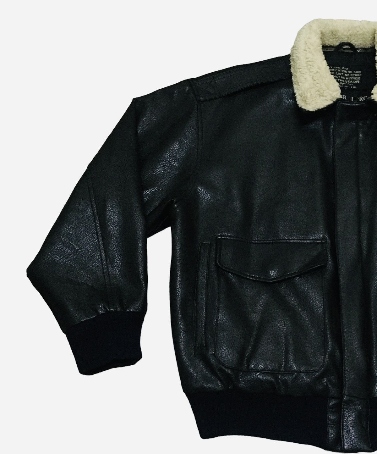 Vintage Rare Vintage Hicast Club A-2 Flying Air Force Jacket 1990s Size US L / EU 52-54 / 3 - 6 Thumbnail