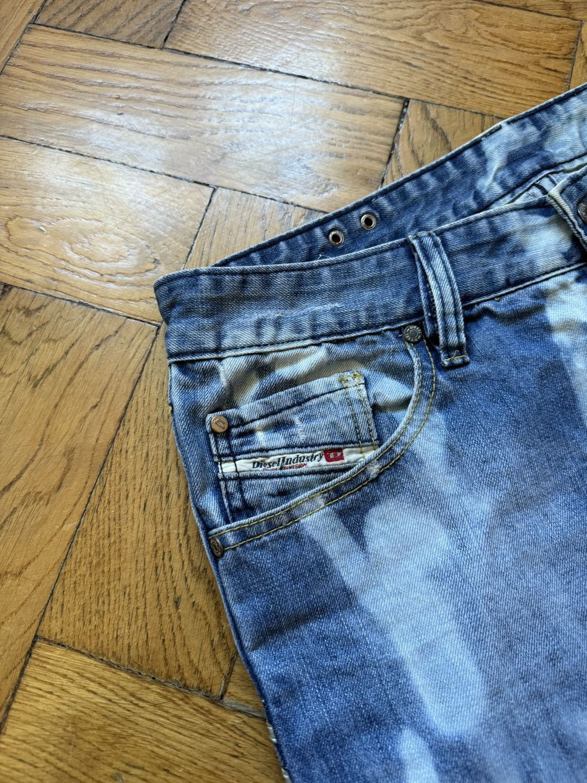 Diesel Diesel Adidas Japanese Vintage Denim Custom IF6WAS9 Jeans Size US 32 / EU 48 - 7 Thumbnail