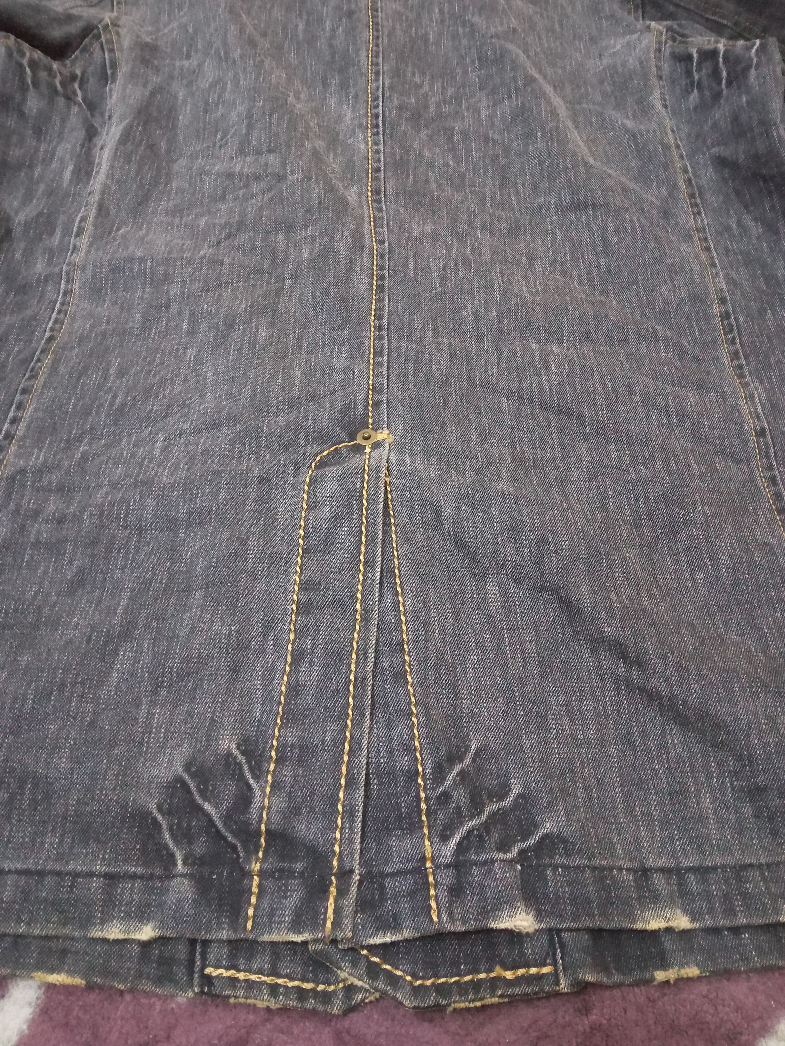 Japanese Brand Power To The People PWPL Denim Jacket Size US L / EU 52-54 / 3 - 9 Thumbnail