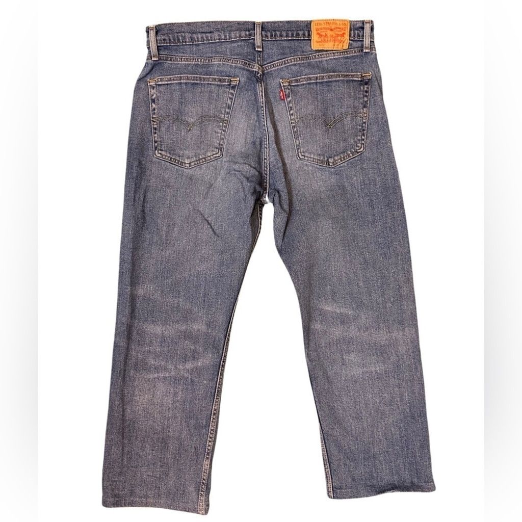 Levi's LEVI’s 505 Straight Leg Fit Blue Men’s Size 36. Size US 36 / EU 52 - 16 Thumbnail