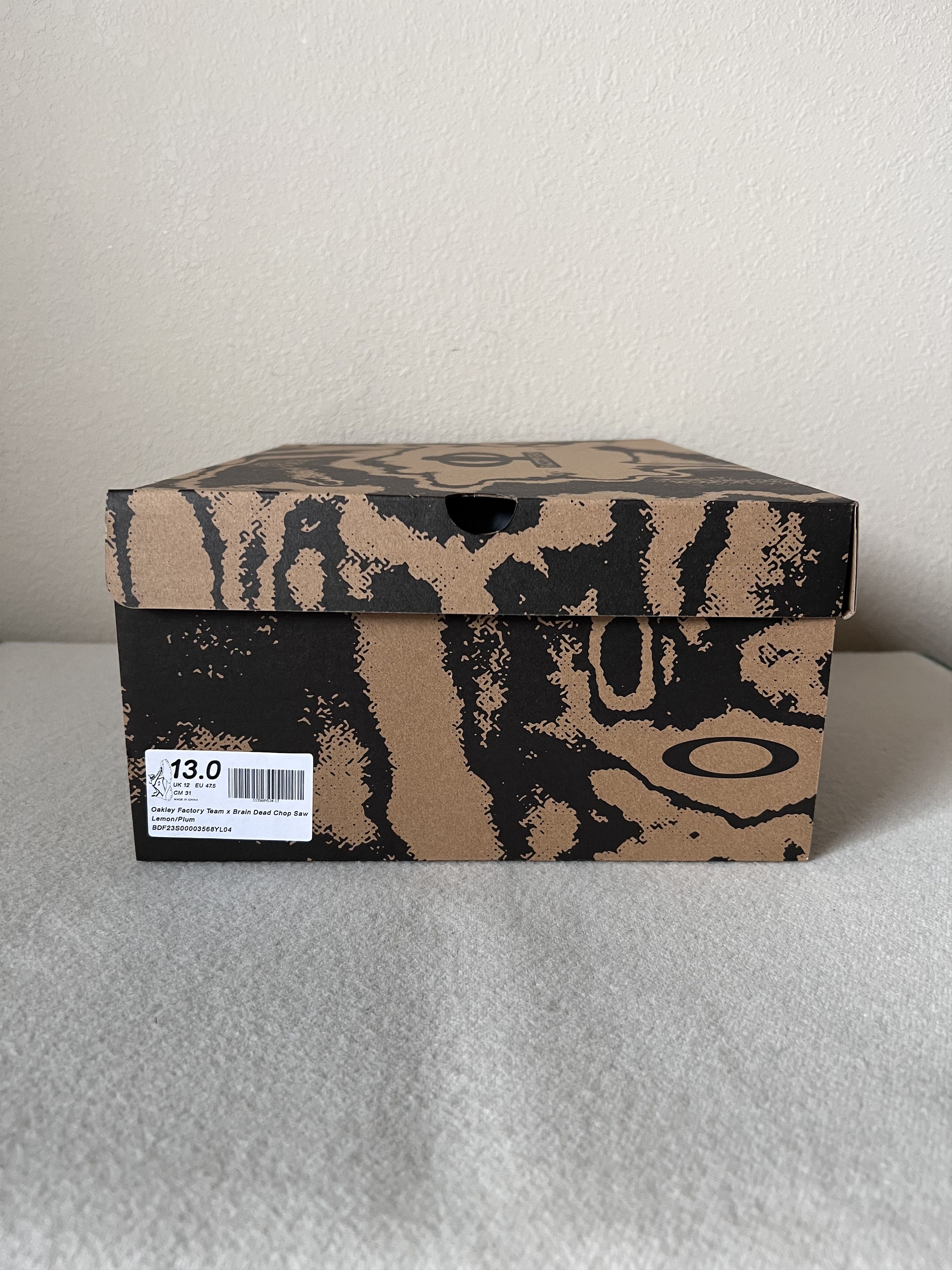 Brain Dead Oakley Chop Saw in Lemon Plum