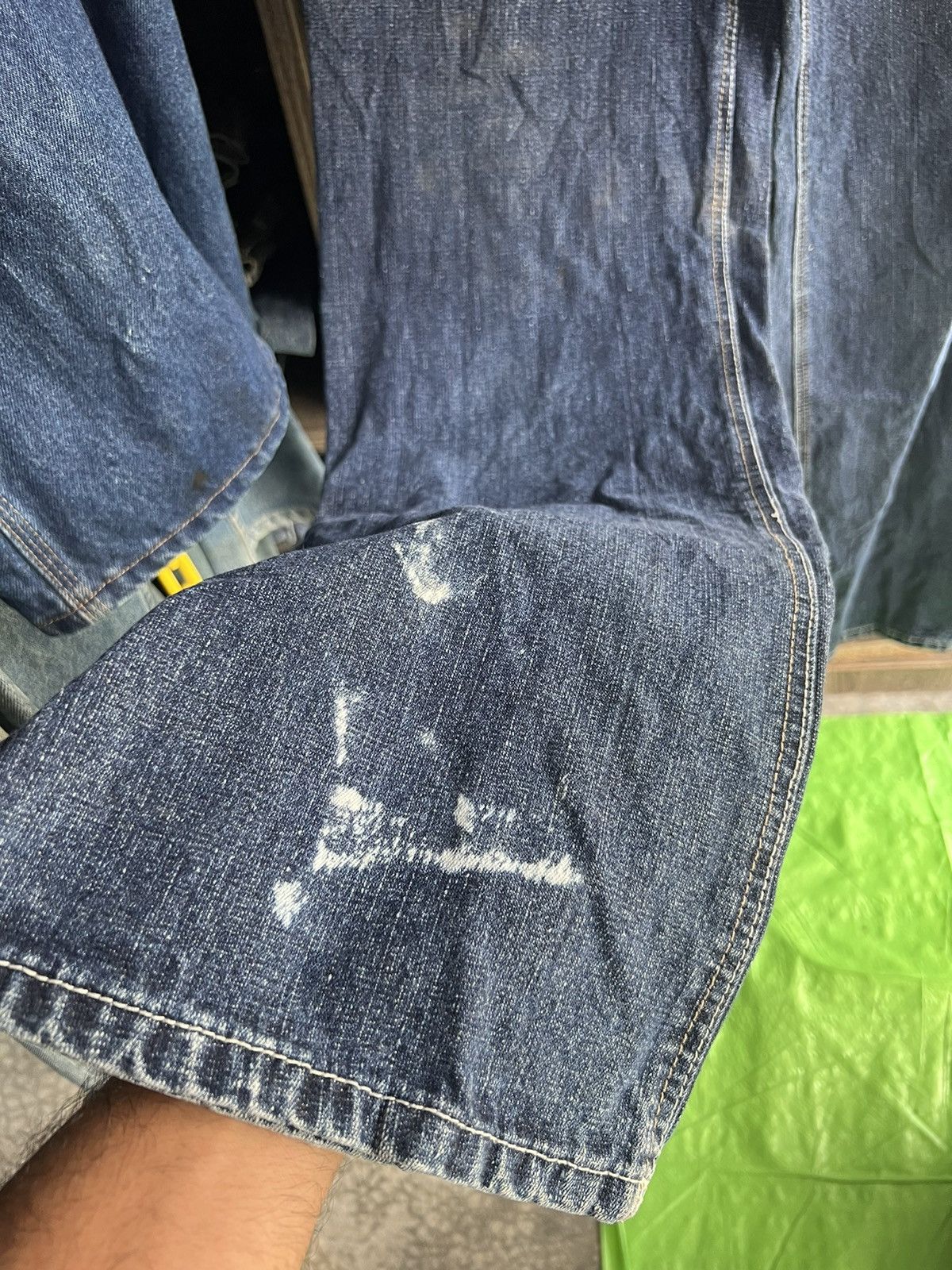 Pelle Pelle 🔥Pelle Pelle Pocket Print Denim Size US 30 / EU 46 - 13 Thumbnail