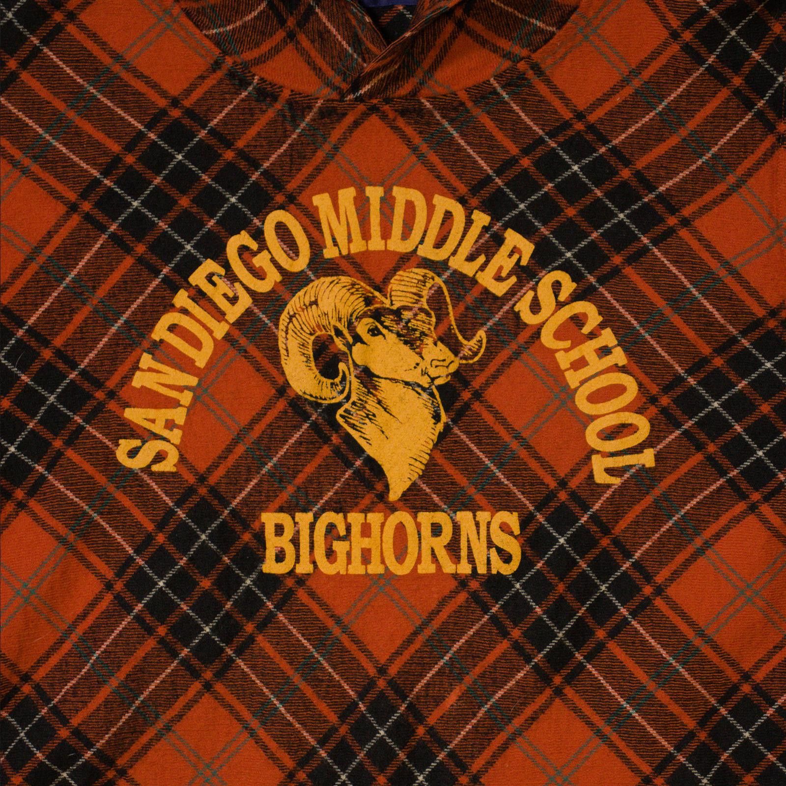 Junya Watanabe AD2002 Junya Watanabe Plaid ‘Bighorns’ Colligate Hoodie Size US S / EU 44-46 / 1 - 2 Thumbnail