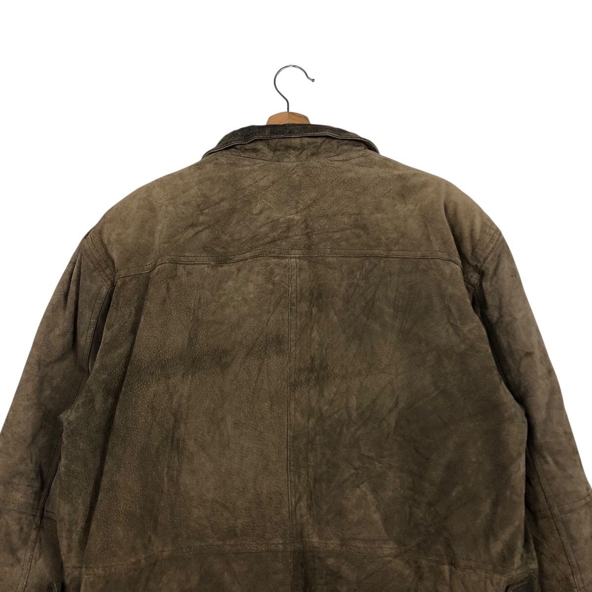 Issey Miyake 📌Vintage Genuine Leather Jacket Flare Blanket Tartan Design Size US M / EU 48-50 / 2 - 10 Thumbnail