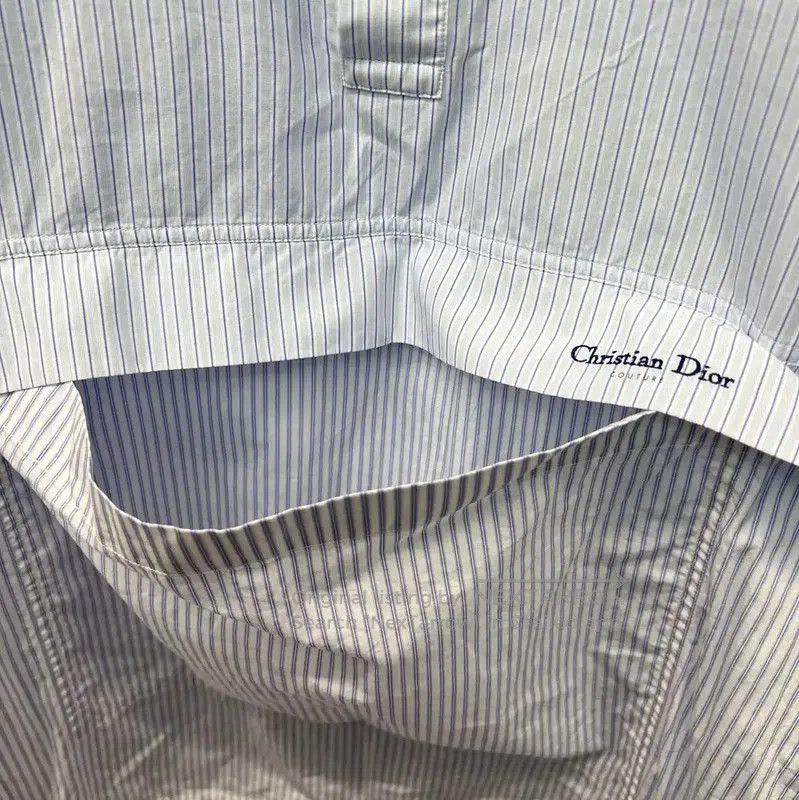 Dior Dior Blue Cotton Long Sleeve Shirt for Men . Size US L / EU 52-54 / 3 - 4 Thumbnail