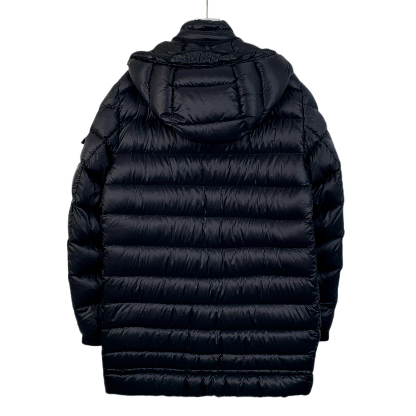 Moncler [Moncler] Dustin Black Logo Quilted Hooded Down Jacket 3 L Size L / US 10 / IT 46 - 8 Thumbnail