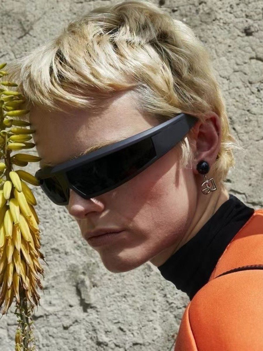 Electric Visual Modern Street ins style custom avant-garde sunglasses Size ONE SIZE - 6 Thumbnail