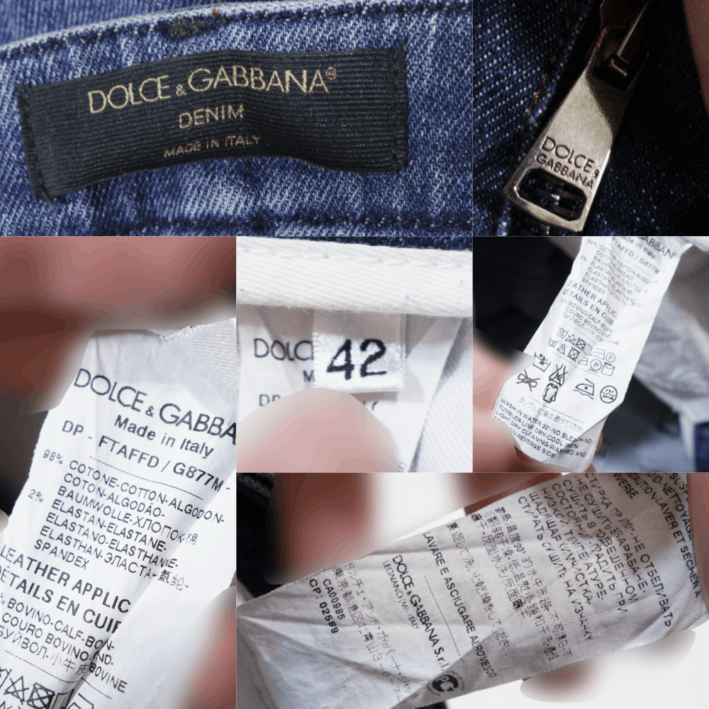 Dolce & Gabbana Distressed Jeans Size 28" / US 6 / IT 42 - 7 Thumbnail