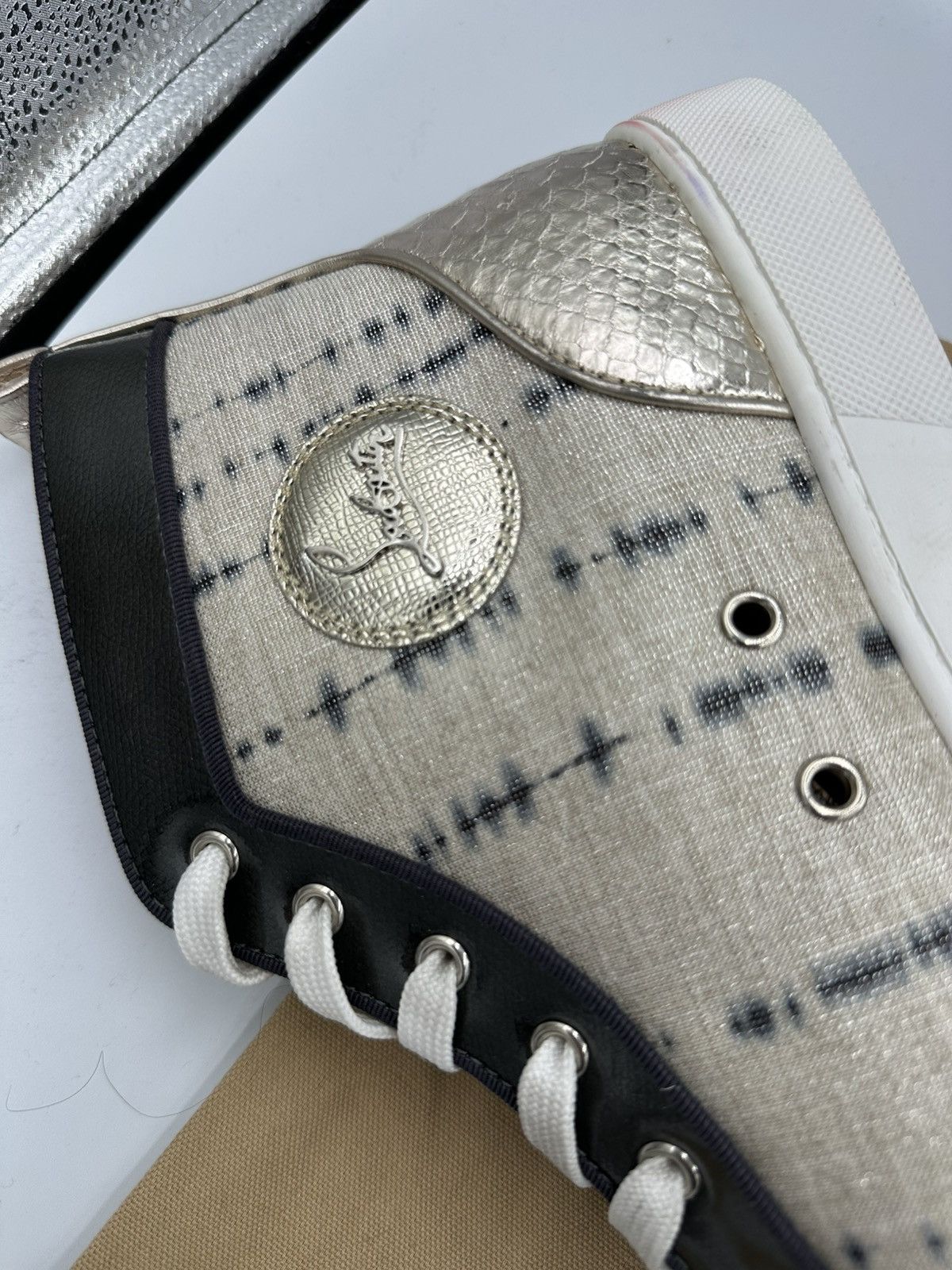Christian Louboutin Christian Louboutin High Top Sneakers Size US 13 / EU 46 - 6 Thumbnail