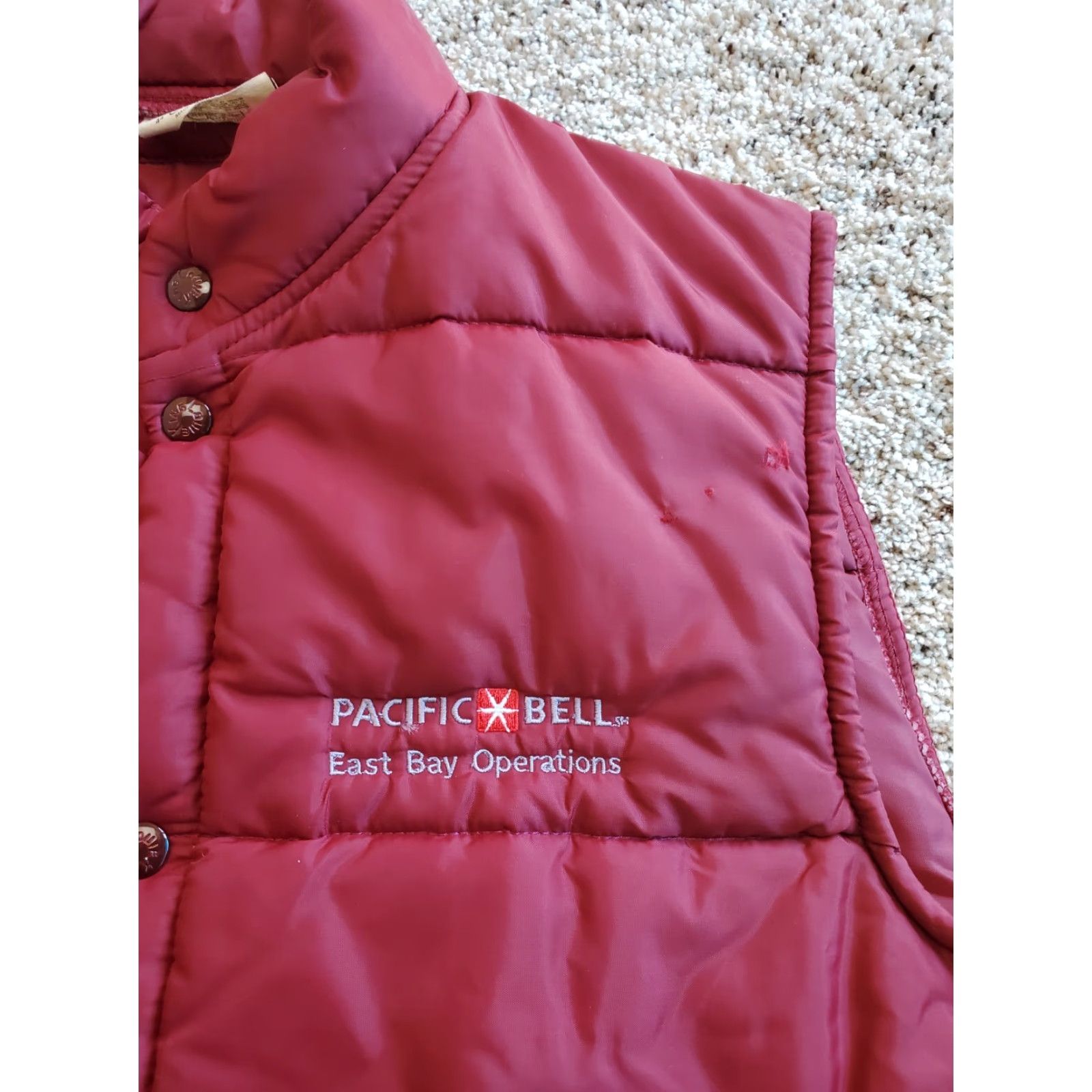 Vintage VINTAGE King Louie Vest Men Large Red Nylon Puffer Quilted Pockets USA 80s Size US L / EU 52-54 / 3 - 3 Thumbnail
