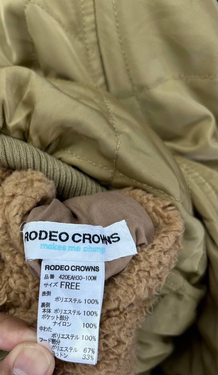 Japanese Brand Vintage Rodeo Crown Spellout Rare Reversible Hooded Jacket Size US L / EU 52-54 / 3 - 15 Thumbnail