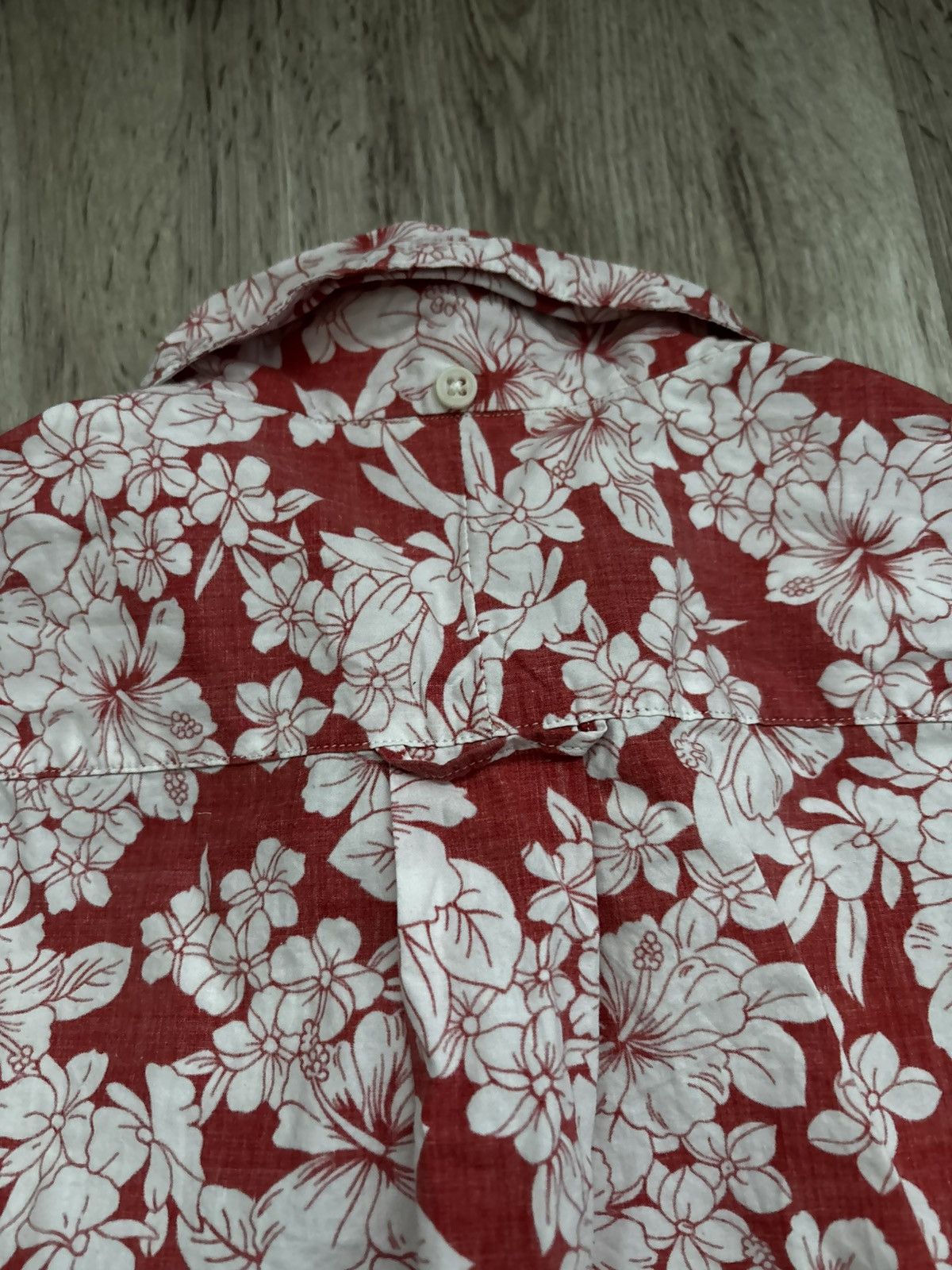 Gitman Bros. Vintage Gitman Vintage Hawaiian Popover Shirt Hibiscus Print Size US L / EU 52-54 / 3 - 18 Thumbnail
