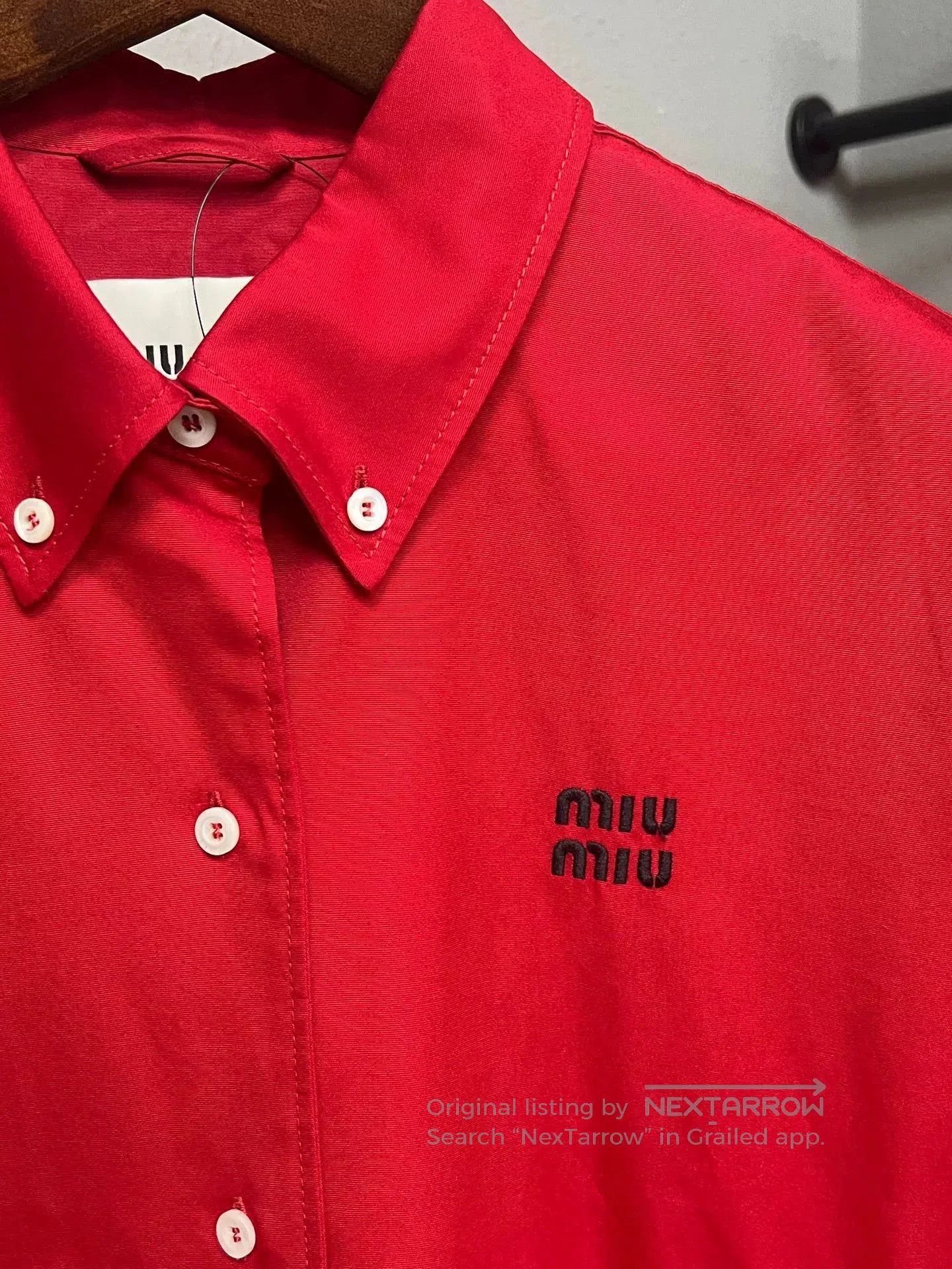 Miu Miu trendy red jacket from Miu Miu. Size M / US 6-8 / IT 42-44 - 3 Thumbnail