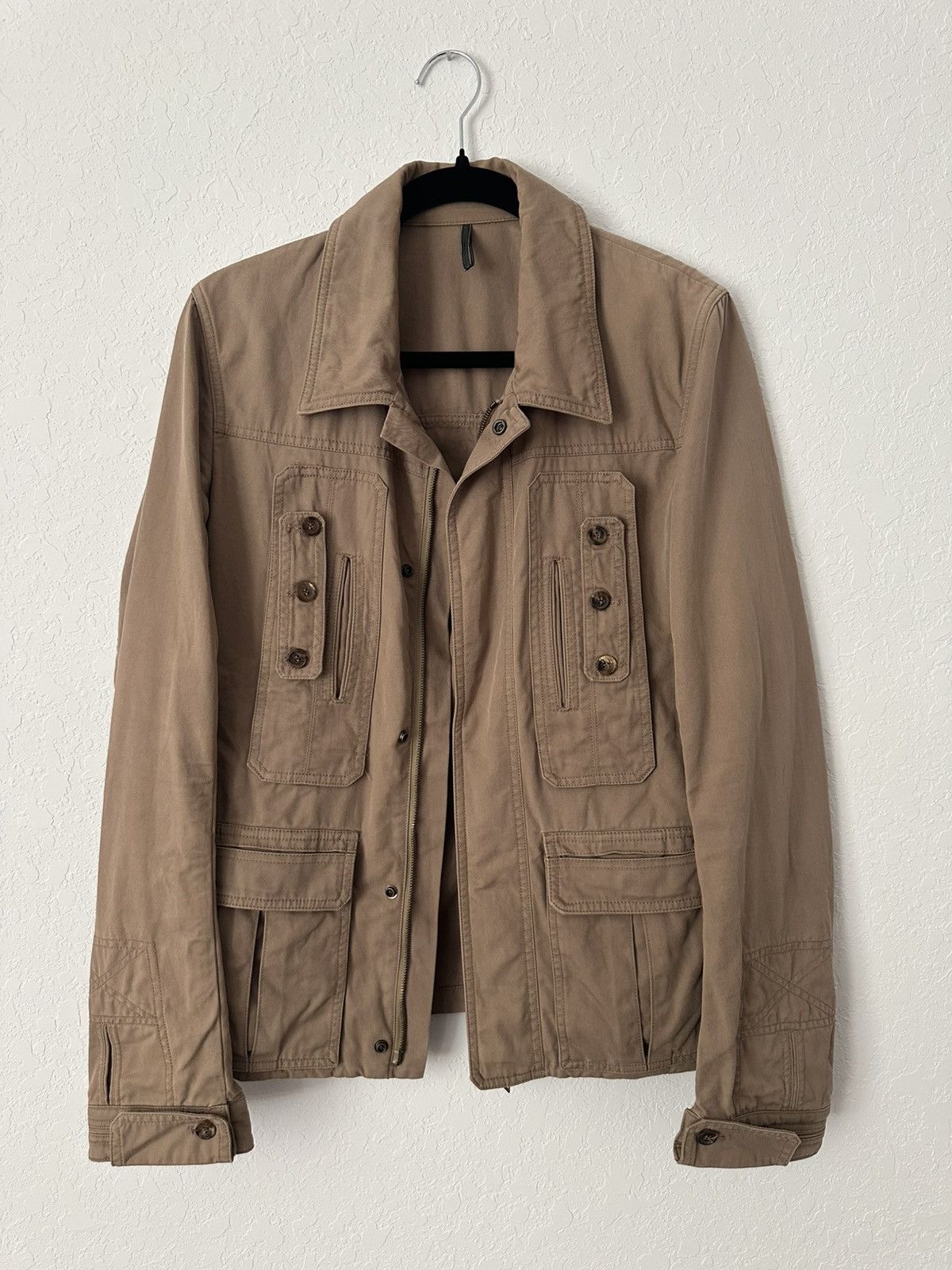 Dior × Hedi Slimane Dior Homme SS03 'Follow Me' Safari Jacket