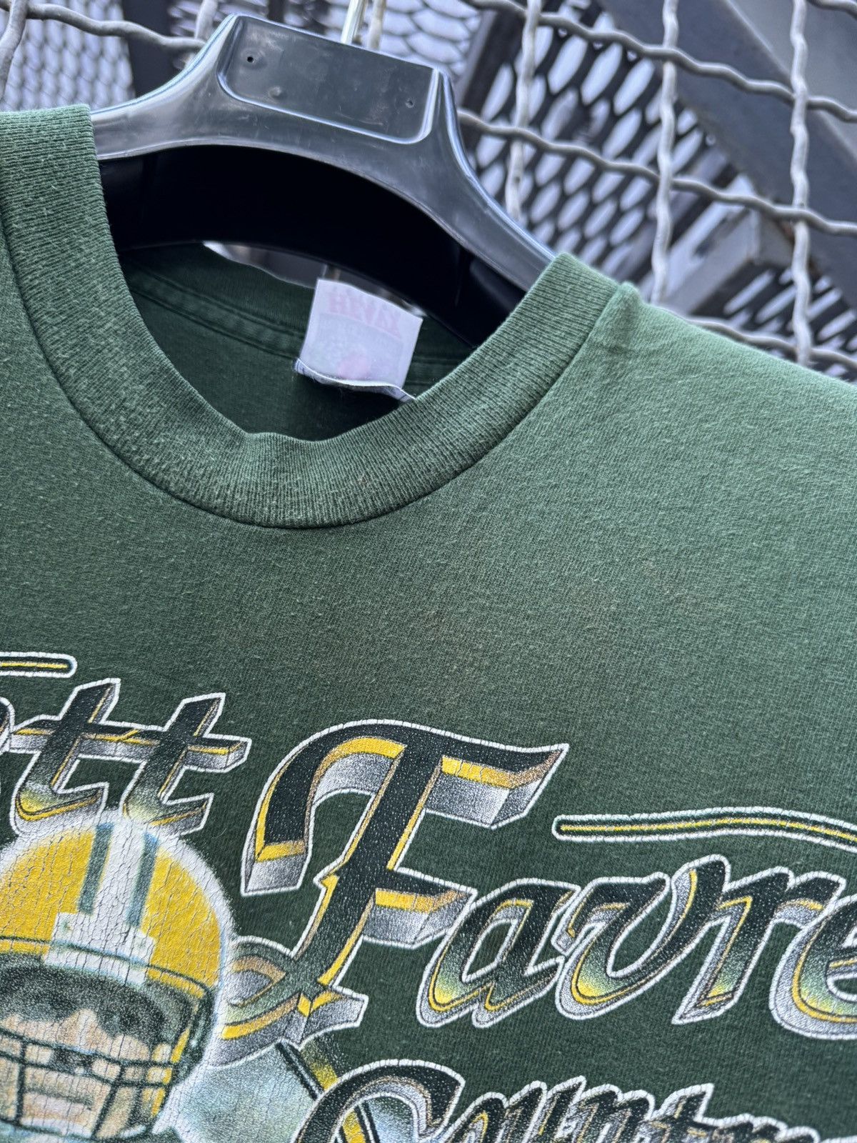 NFL × Vintage Vintage 90s Packers Brett Favre T Shirt NFL tee y2k Size US L / EU 52-54 / 3 - 10 Thumbnail