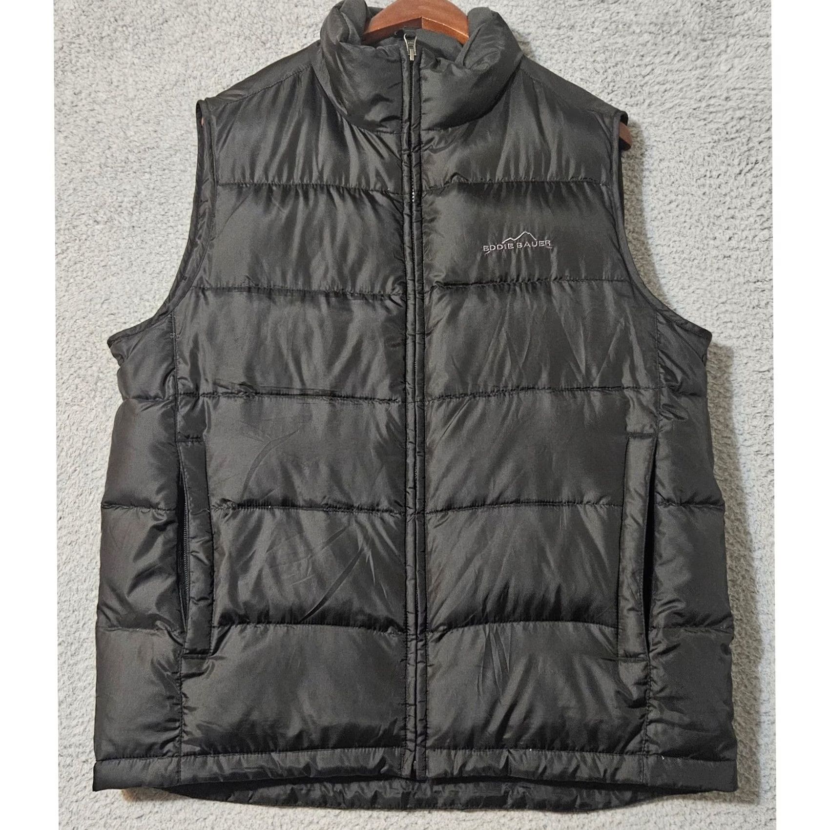 Eddie Bauer Eddie Bauer Vest Puffer Goose Down Mens Black Medium Size M Size US M / EU 48-50 / 2 - 2 Thumbnail