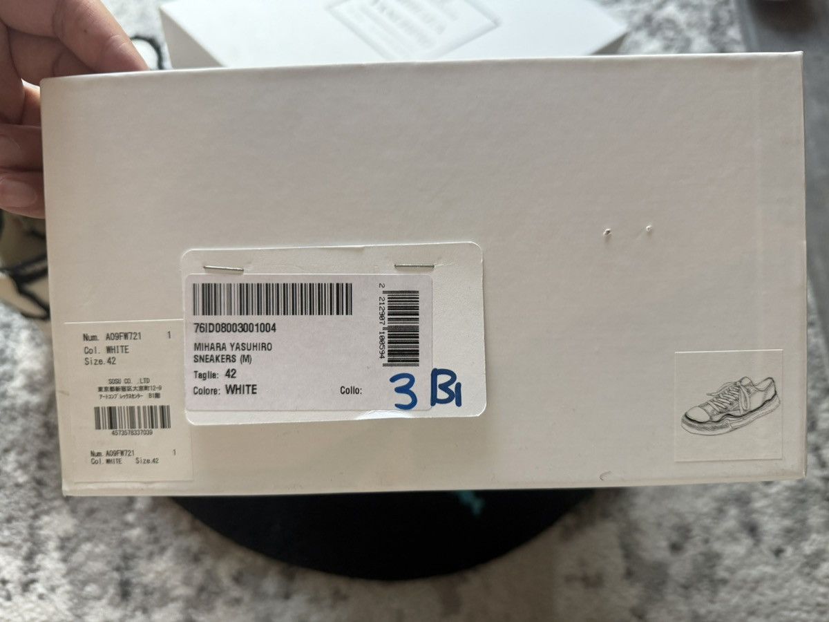 Maison MIHARA YASUHIRO Maison MIHARA YASUHIRO Peterson Low OG Overhanging Sneakers Size US 9 / EU 42 - 10 Thumbnail