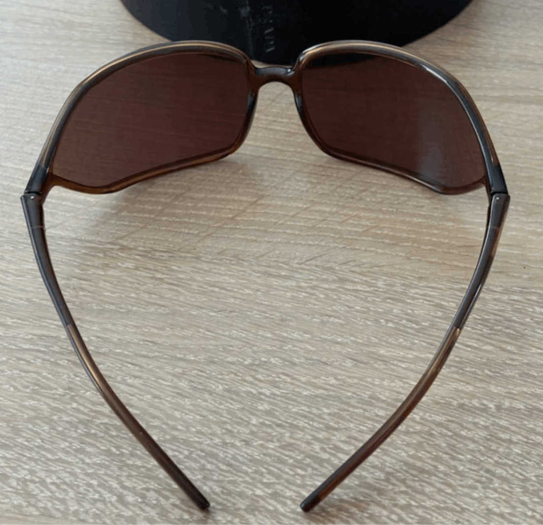 Prada PRADA Sunglasses Wrap Shield Mask Symbole Sport Red Tab Size ONE SIZE - 1 Thumbnail