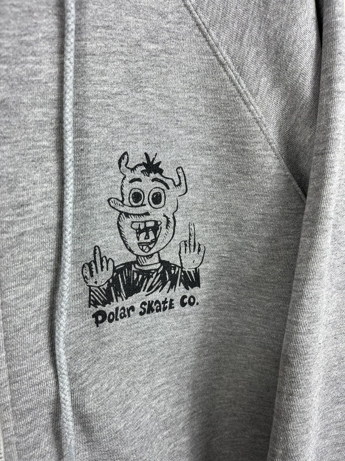 Polar Skate Co. Polar Skate co. Jacobs Corner devil man zip hoodie boxy Size US L / EU 52-54 / 3 - 8 Thumbnail