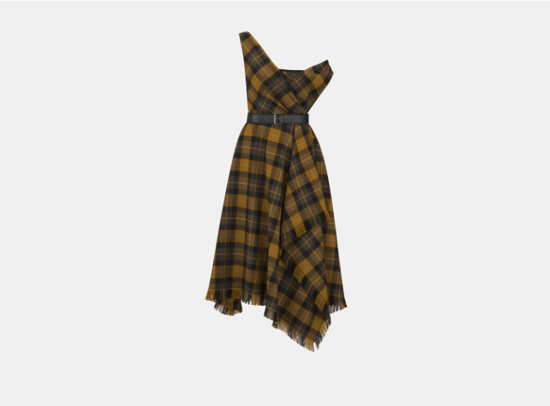 Dior o1w1db10326 511R08 Mid-Length Dress in Multicolor Size XS / US 0-2 / IT 36-38 - 1 Thumbnail
