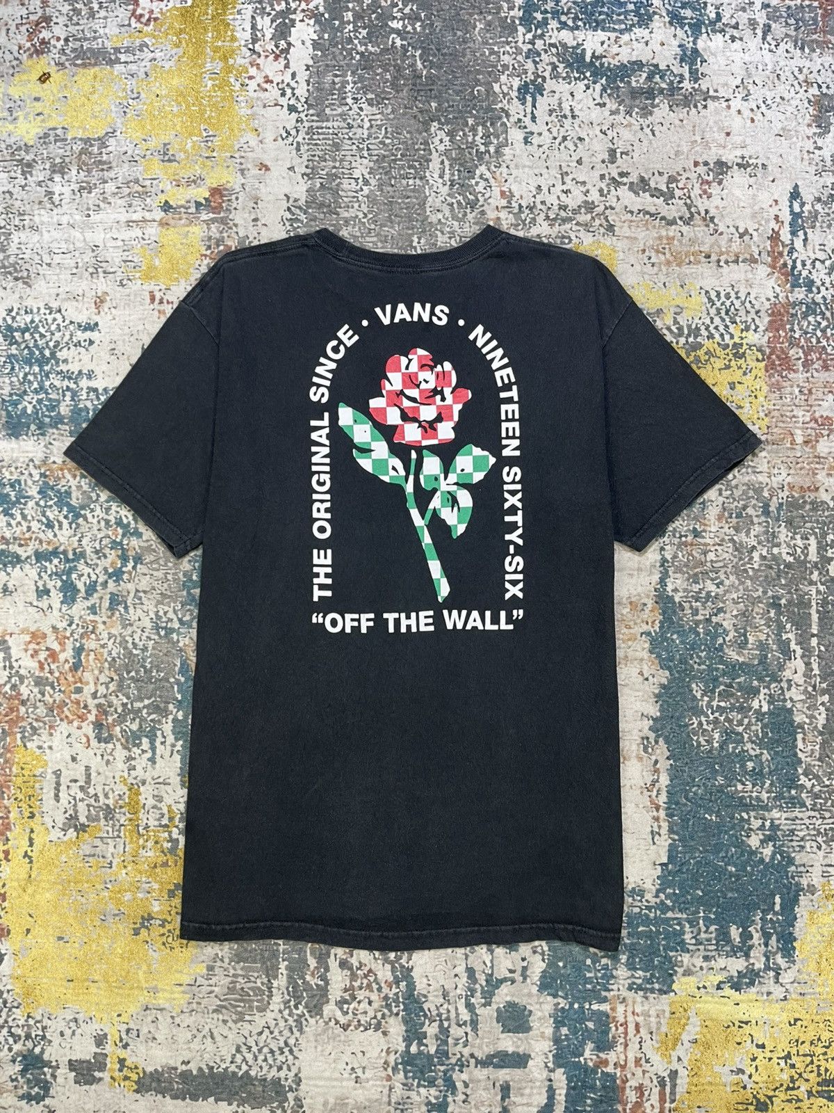Vans Vans “Off The Wall” Roseday Graphic T Shirts Size US XS / EU 42 / 0 - 1 Thumbnail