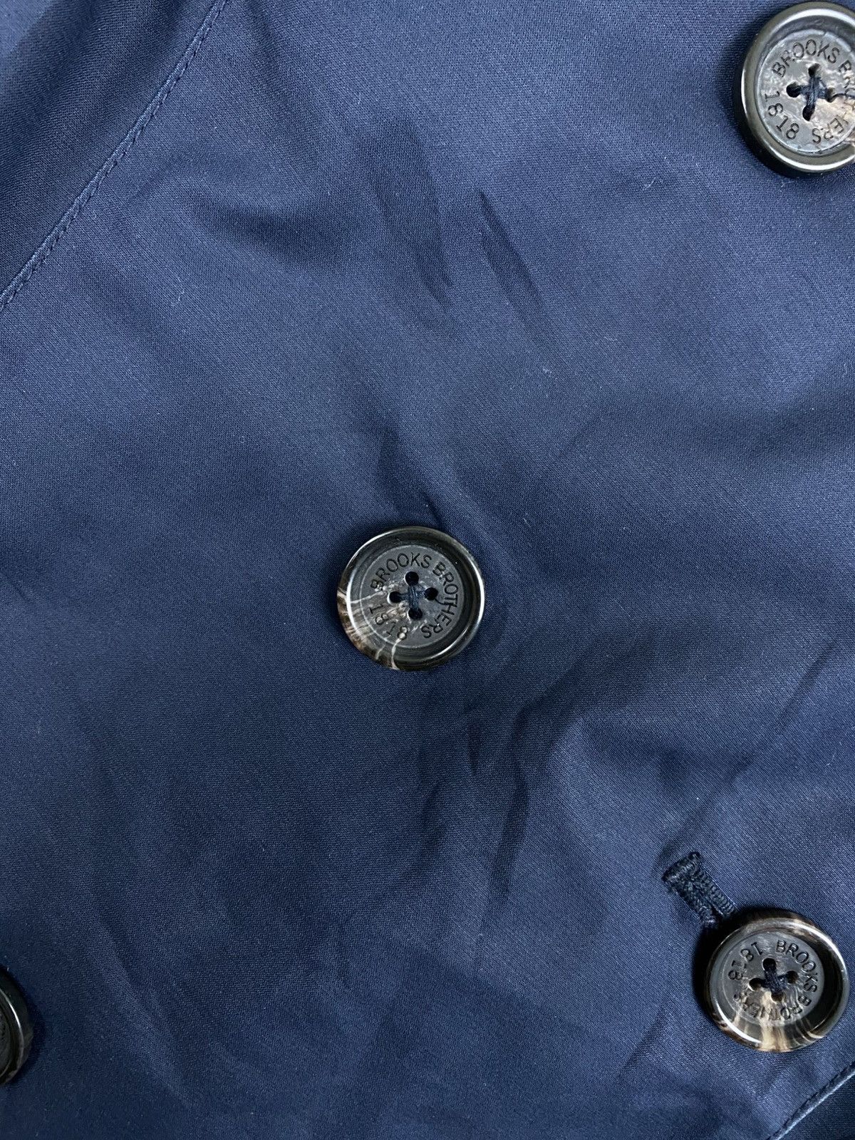 Brooks Brothers Vintage Brooks Brothers Cotton Blend Belted Trench Coat Size S / US 4 / IT 40 - 12 Thumbnail