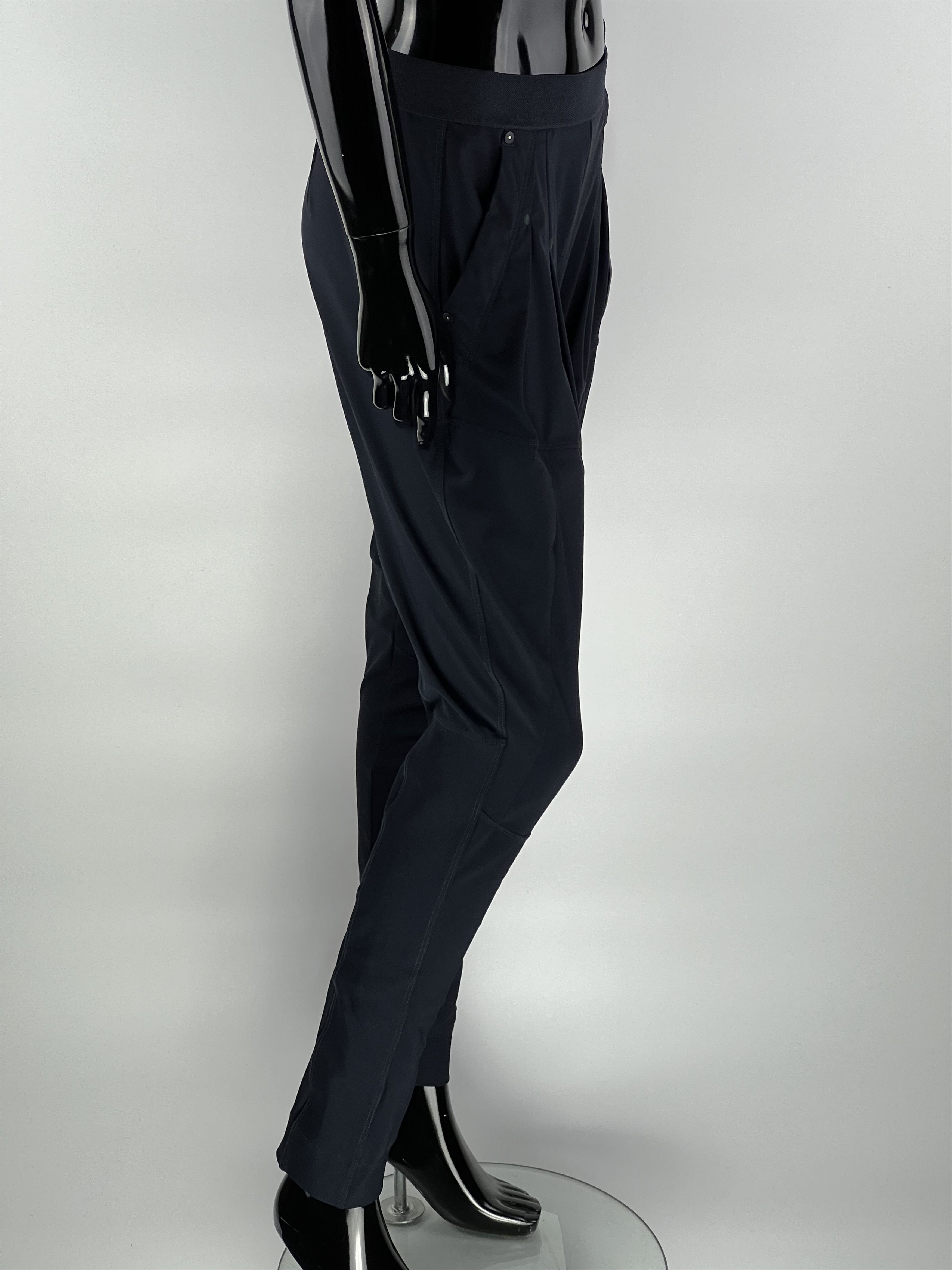 Designer High Women's Blue Pants Size 30" / US 8 / IT 44 - 2 Thumbnail