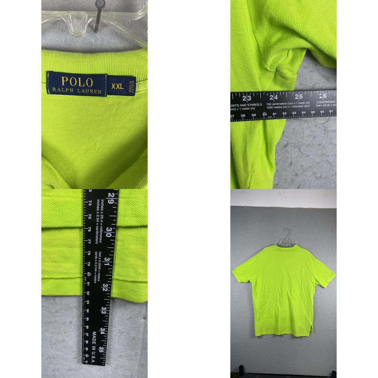 Polo Ralph Lauren Polo Ralph Lauren Polo Shirt Mens XXL Neon Green Pique Golf Casual Short Sleeve Polo Ralph Lauren Blaire Green Mens 2XL Size US XXL / EU 58 / 5 - 8 Thumbnail