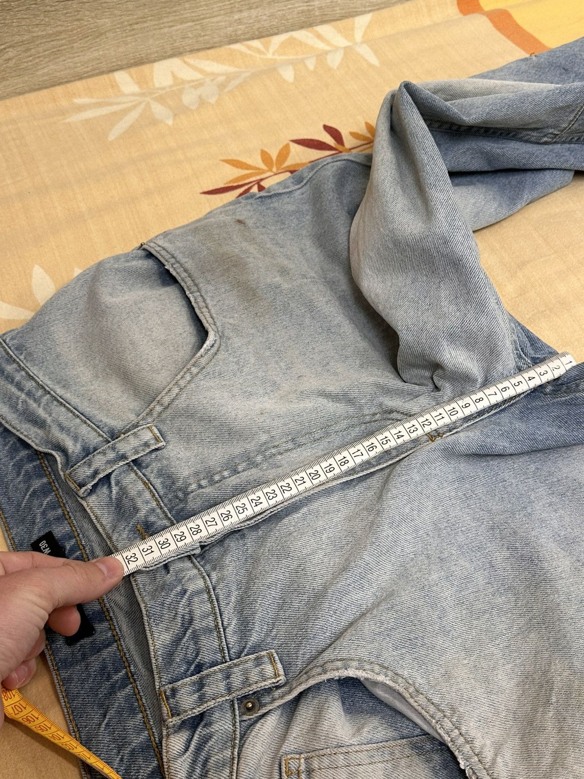 Jaded London 🔥 Opium Smokey Baggy Jeans Distressed Work Pants Denim Y2K Size US 30 / EU 46 - 11 Thumbnail