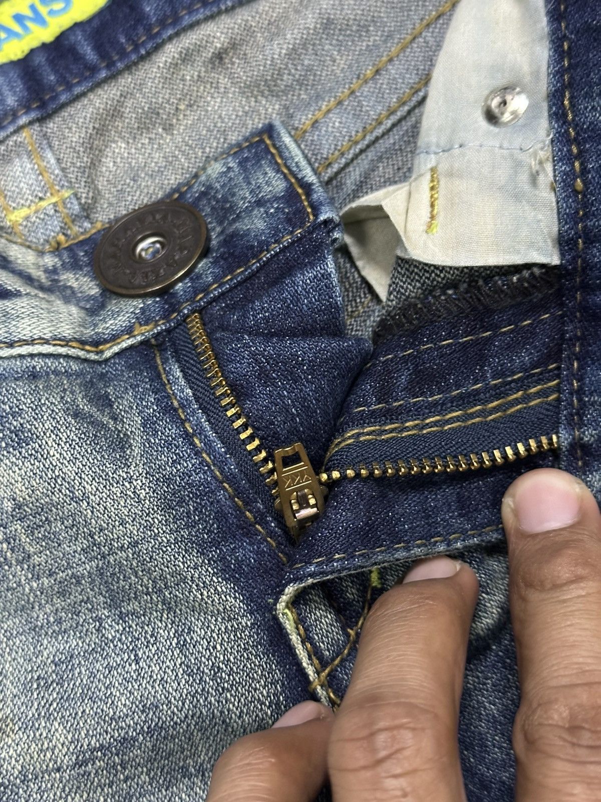 Kapital Distress Unbrand Bootcut Flare Denim . Size US 32 / EU 48 - 15 Thumbnail