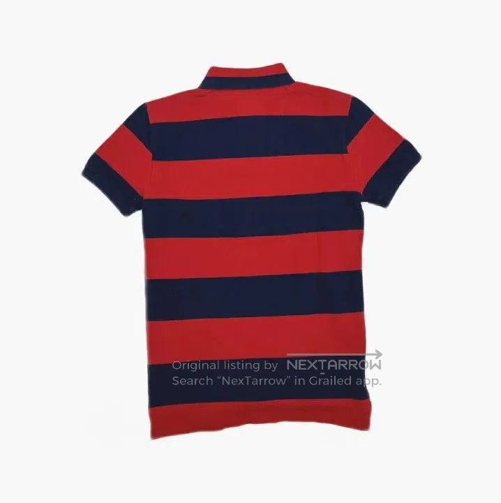 Polo Ralph Lauren Polo Ralph Lauren Red Stripe Pony Logo Polo Shirt. Size US XS / EU 42 / 0 - 3 Thumbnail