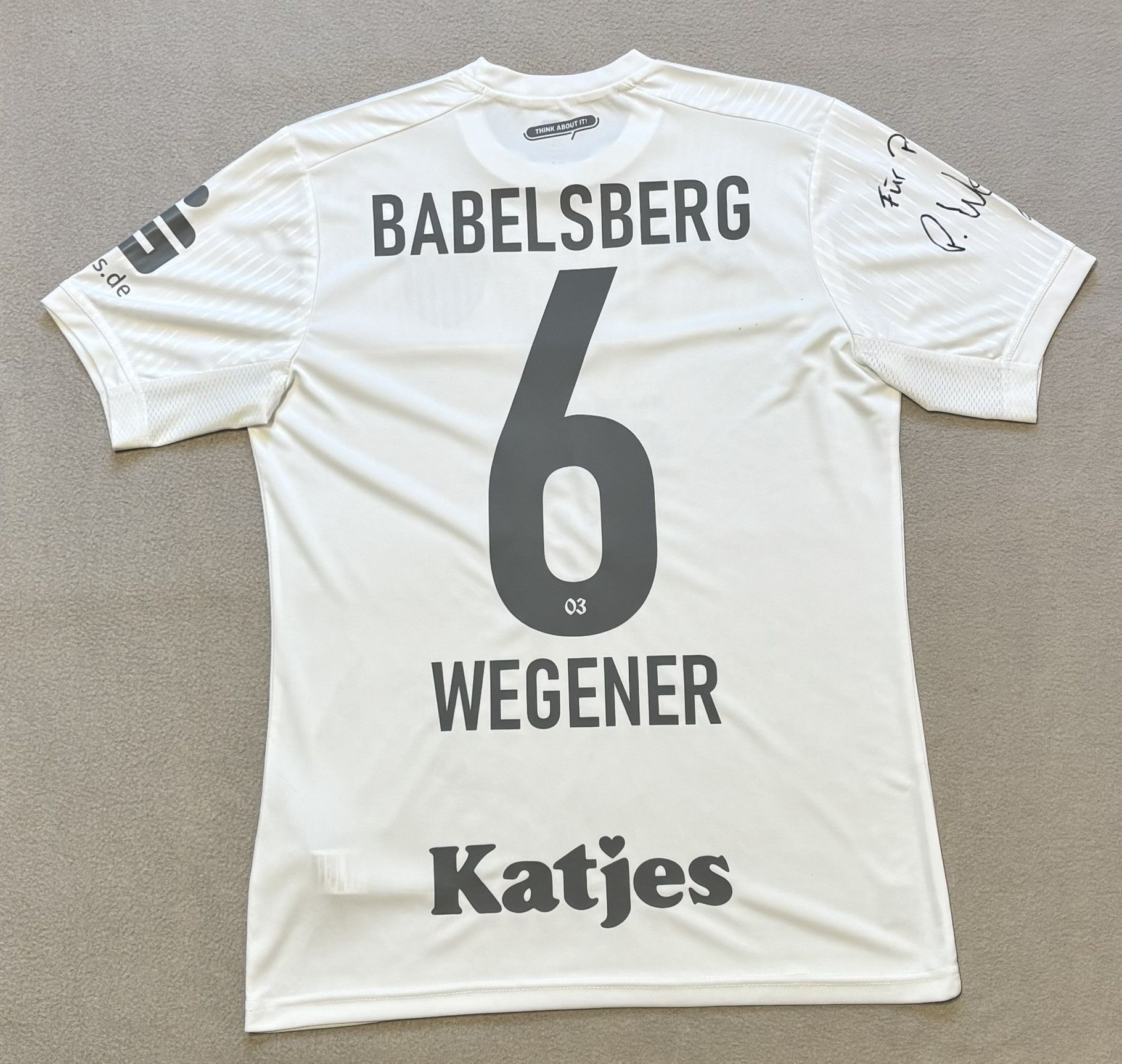 Joma SV Babelsberg 03 2024/2025 Wegener #6 Joma Football Jersey Size US M / EU 48-50 / 2 - 13 Thumbnail