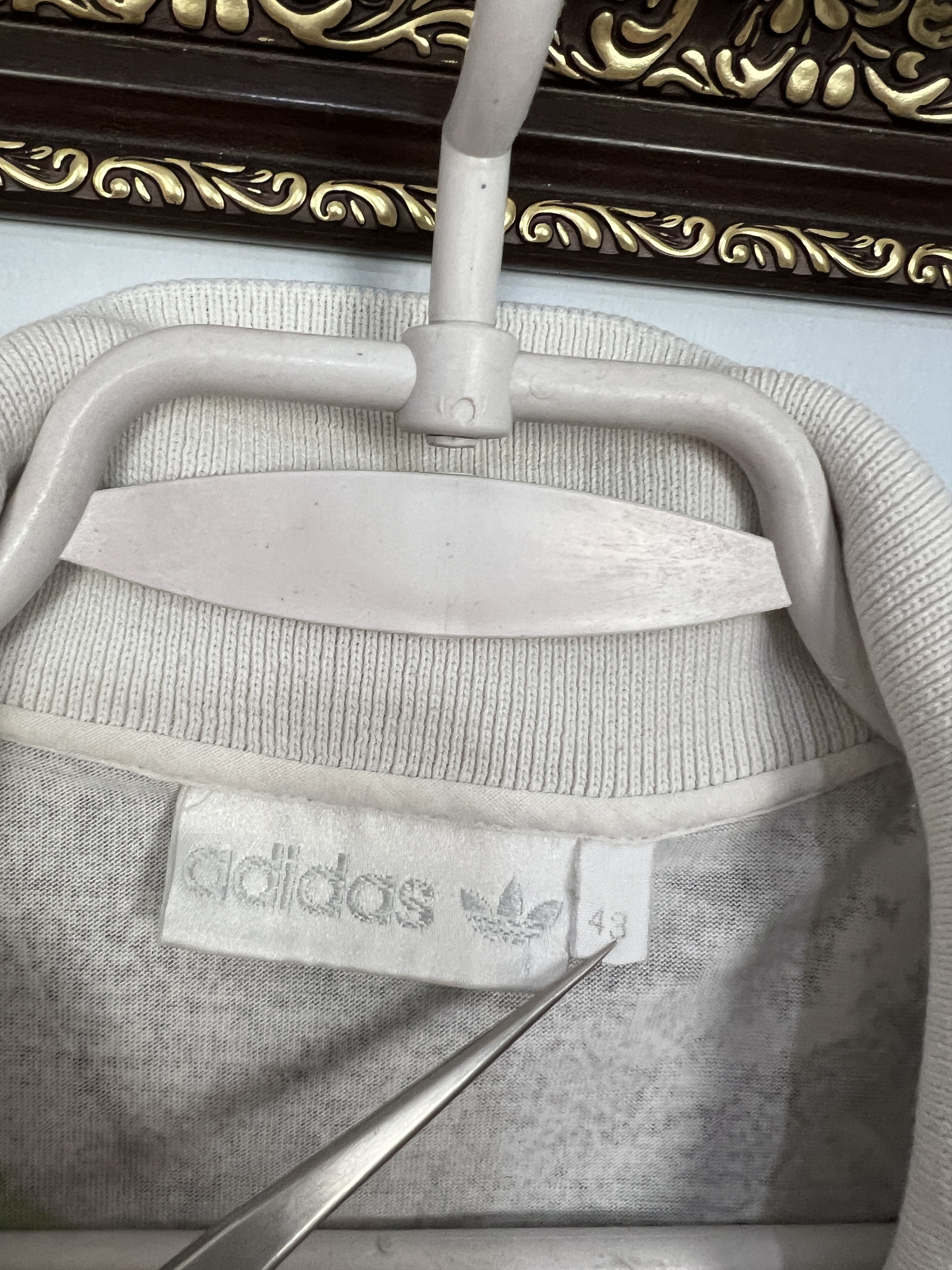 Adidas Vintage 80's Stefan Edberg Tennis Polo Shirt Jersey Trikot Size US L / EU 52-54 / 3 - 5 Thumbnail