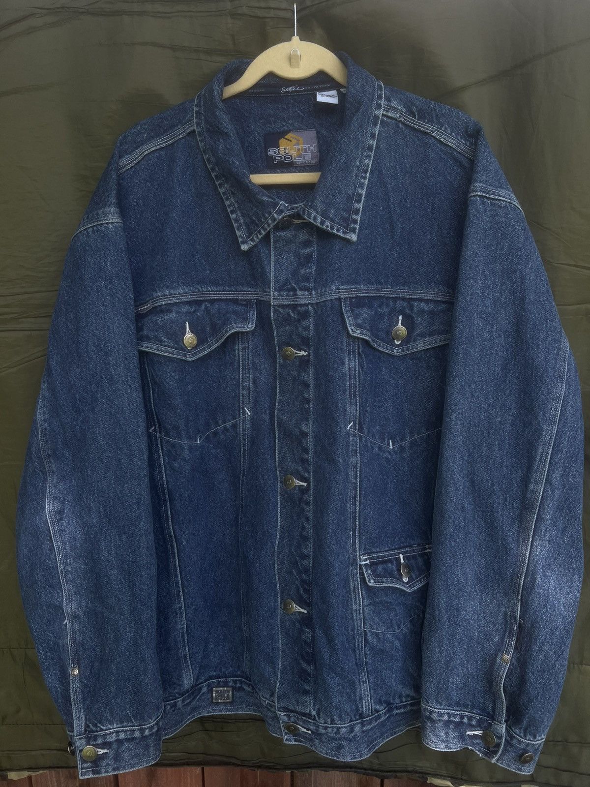 Y2K South Pole Denim Jacket Vintage
