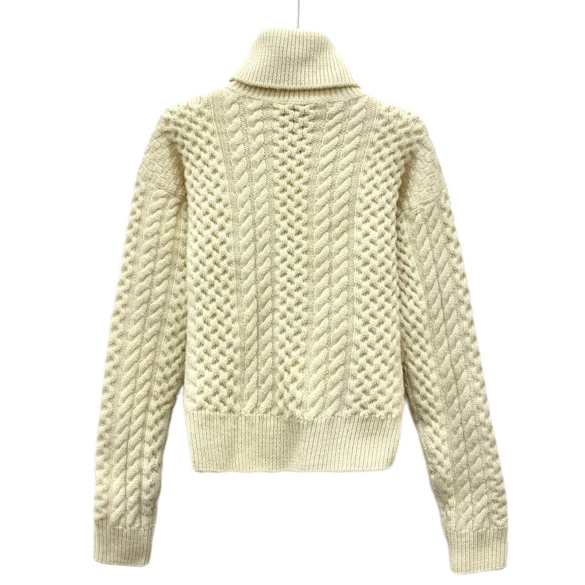 Yves Saint Laurent Yves Saint Laurent Argyle Turtleneck Wool Knit Sweater K26WX Size XS / US 0-2 / IT 36-38 - 2 Thumbnail