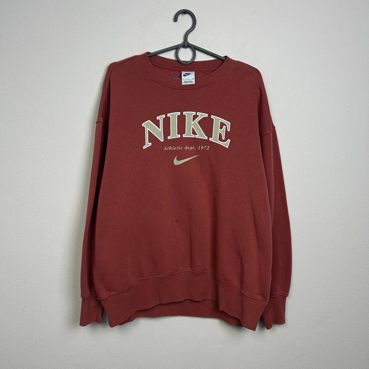 Nike Womens Nike Big Logo Oversize streetwear sweatshirt Size S / US 4 / IT 40 - 1 Thumbnail