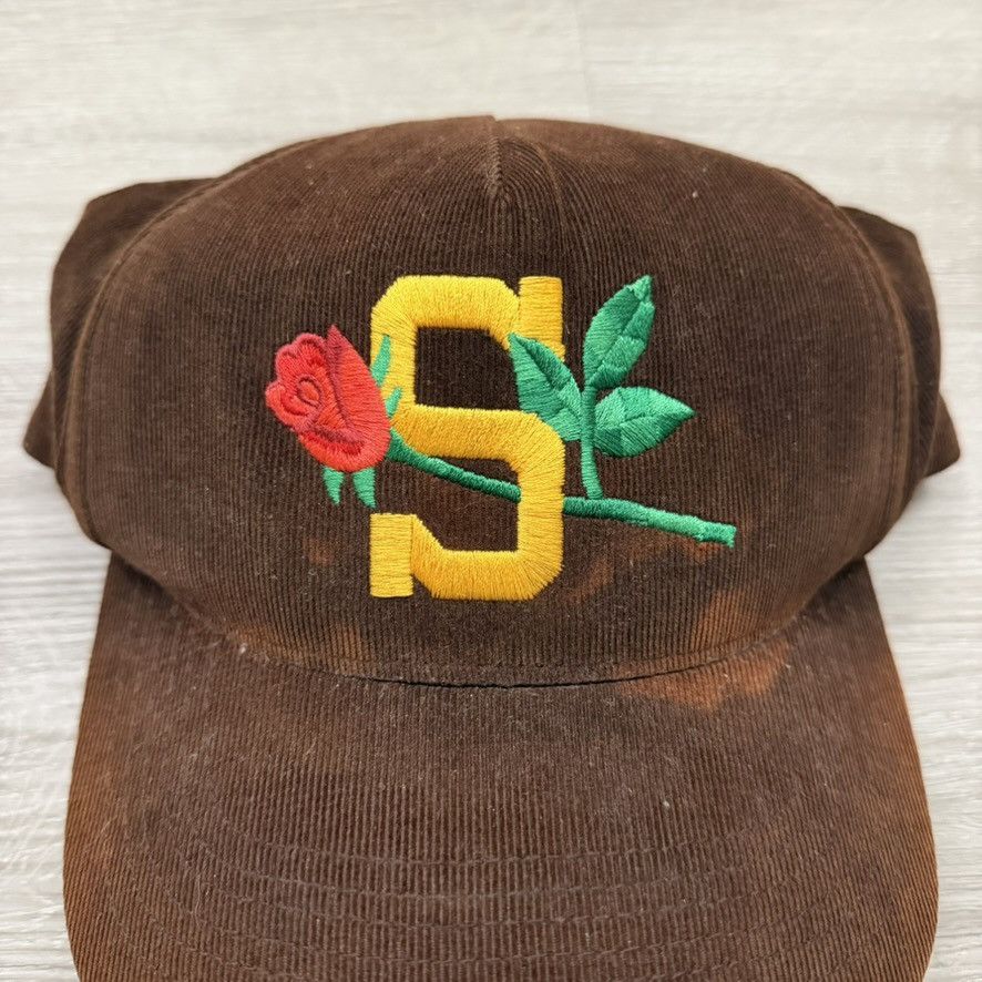 Supreme Supreme Rose S Cap Corduroy Size ONE SIZE - 3 Thumbnail