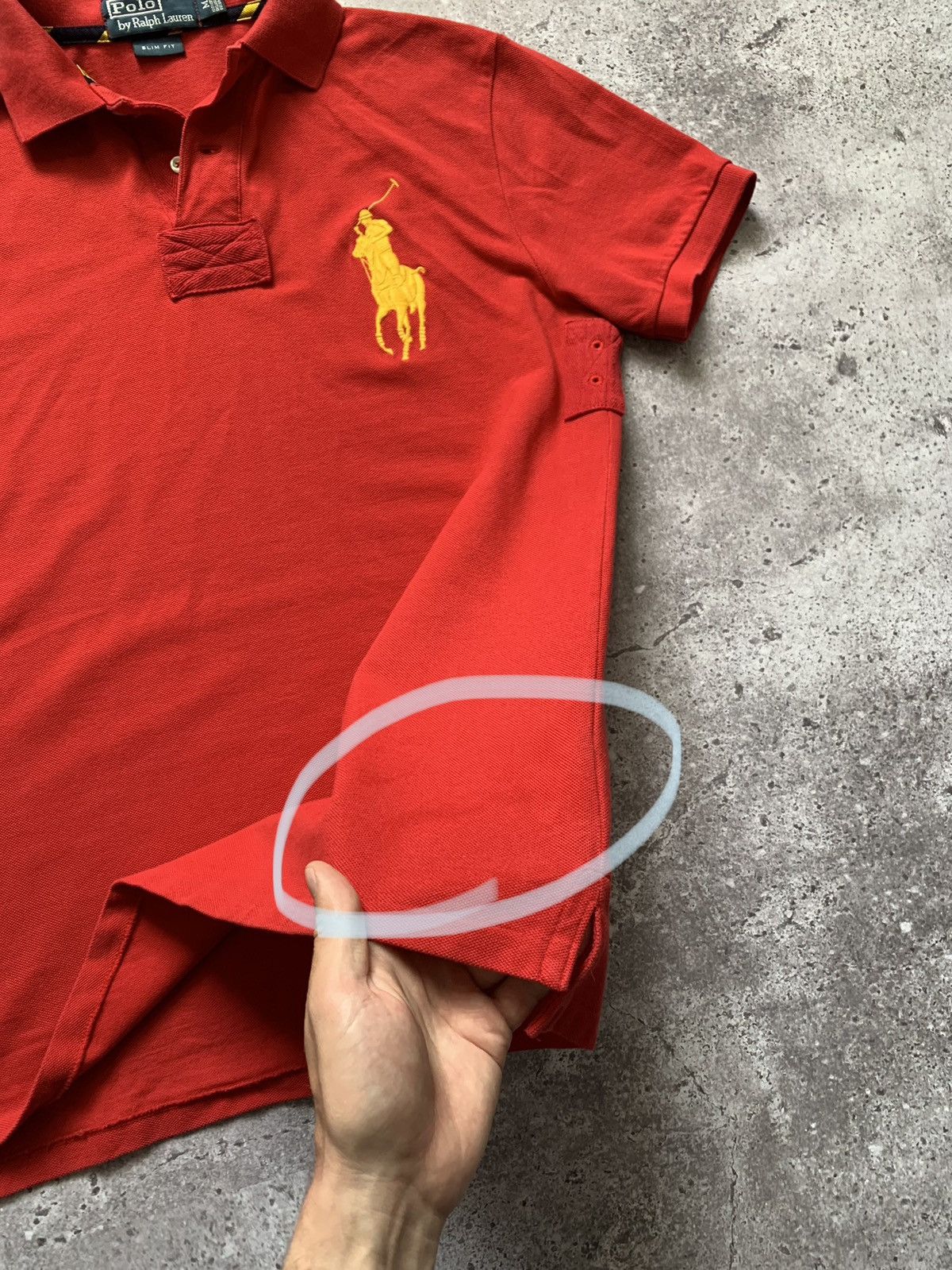 Polo Ralph Lauren × Vintage Vintage Polo Ralph Lauren Big Pony #3 Rugby Shirt 90’s Size US M / EU 48-50 / 2 - 6 Thumbnail