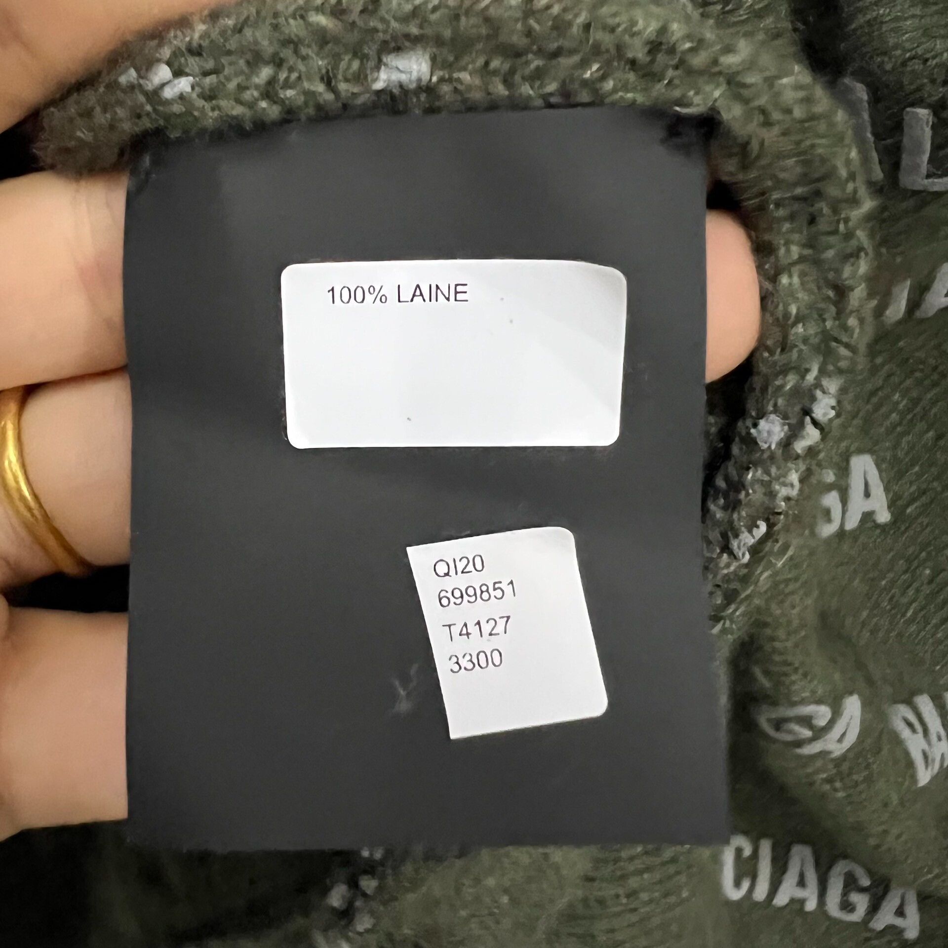 Balenciaga Balenciaga All-Over Logo Knit Sweater Size US M / EU 48-50 / 2 - 3 Thumbnail
