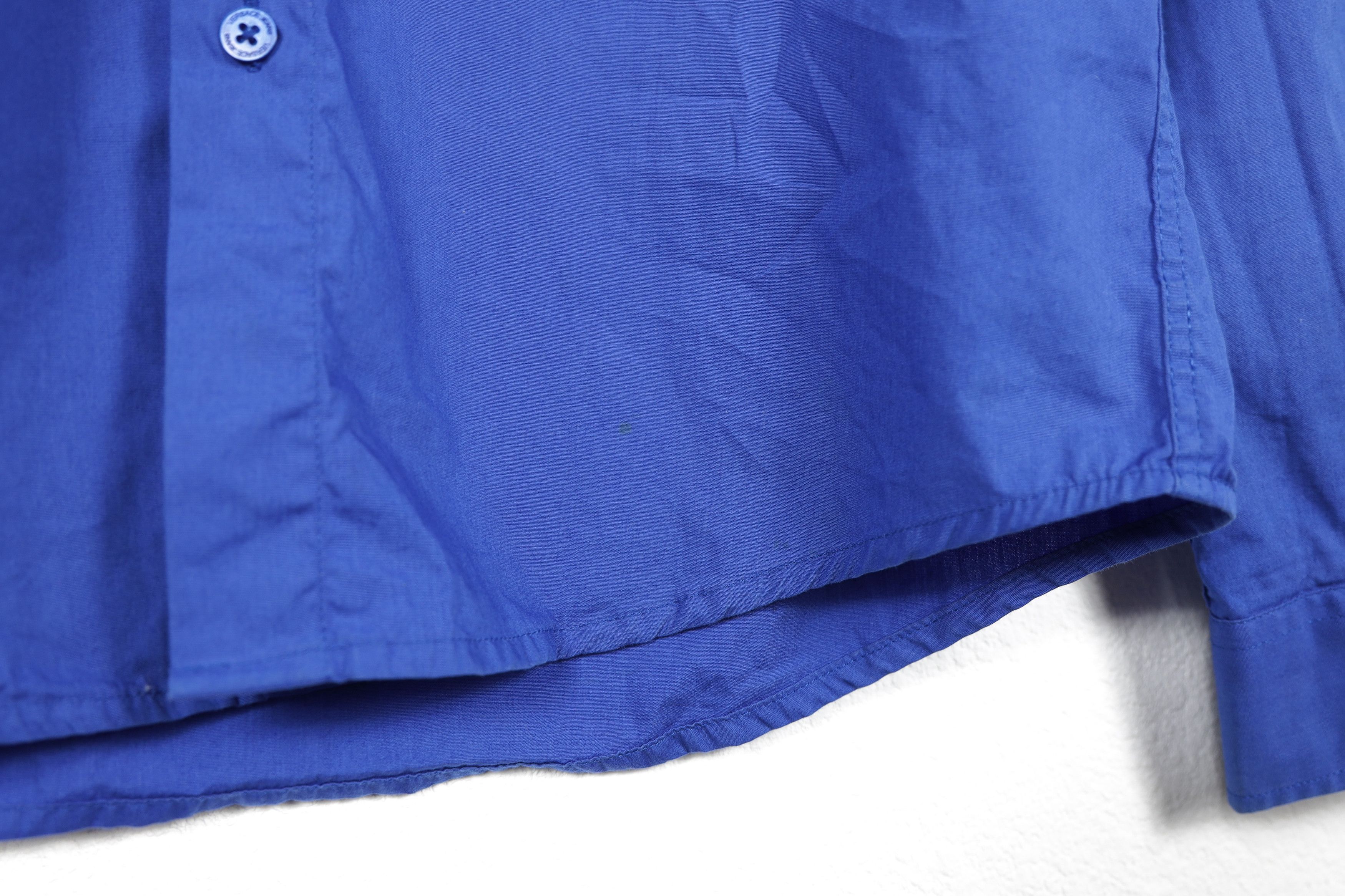 Versace Versace Classic VJ Tiger Logo Blue Button Long Sleeve Shirt Size US S / EU 44-46 / 1 - 10 Thumbnail