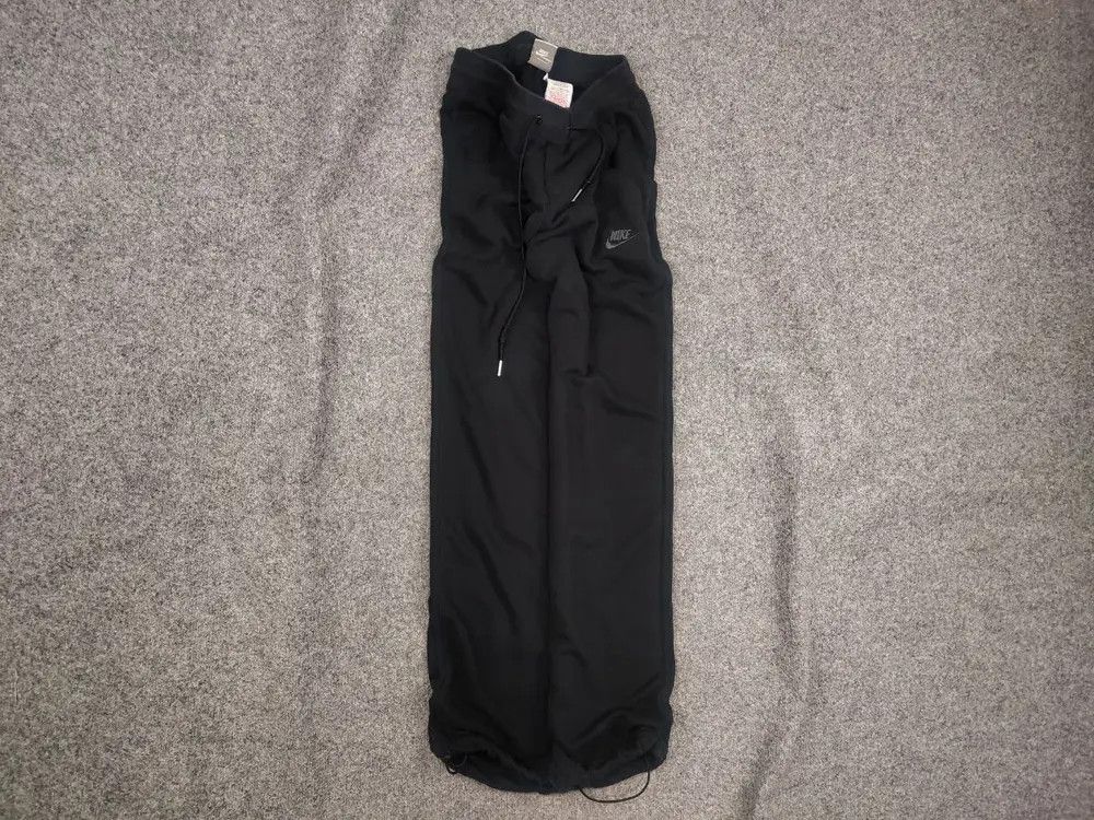 Nike Nike Vintage track drawstring Black Baggy Pants Y2K Style Size US 32 / EU 48 - 1 Thumbnail