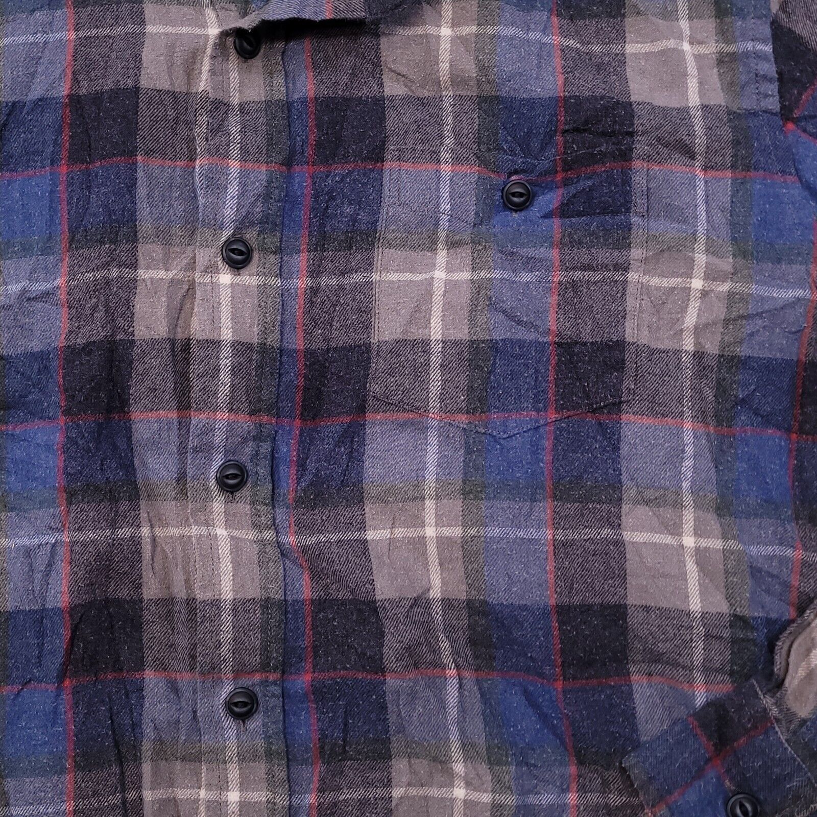 Weatherproof Weatherproof Madras Flannel Button Up Shirt Mens Size L Blue Size US L / EU 52-54 / 3 - 5 Thumbnail