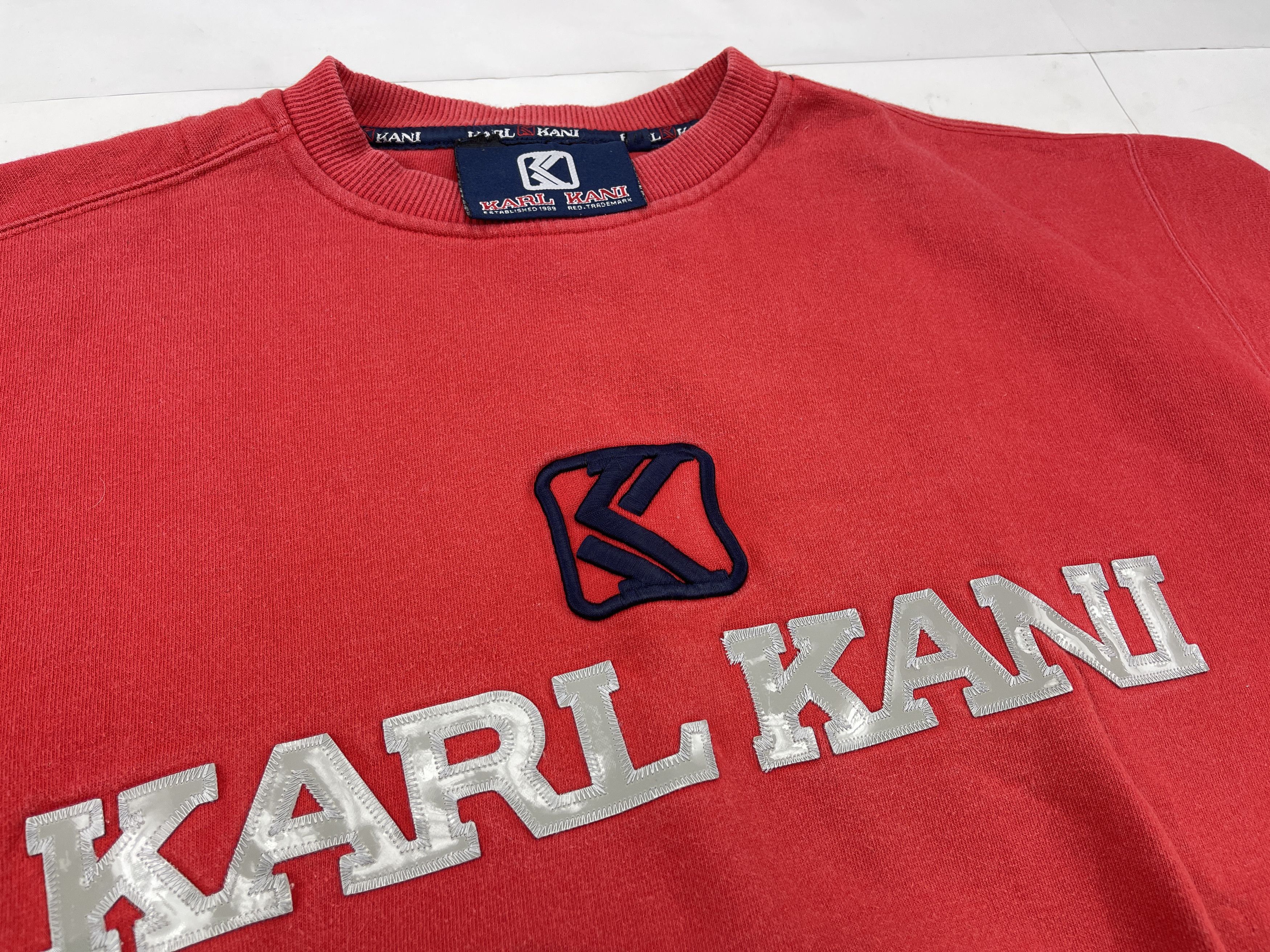 Karl Kani KARL KANI sweatshirt, vintage 90s hip hop, skater size L Size US L / EU 52-54 / 3 - 6 Thumbnail