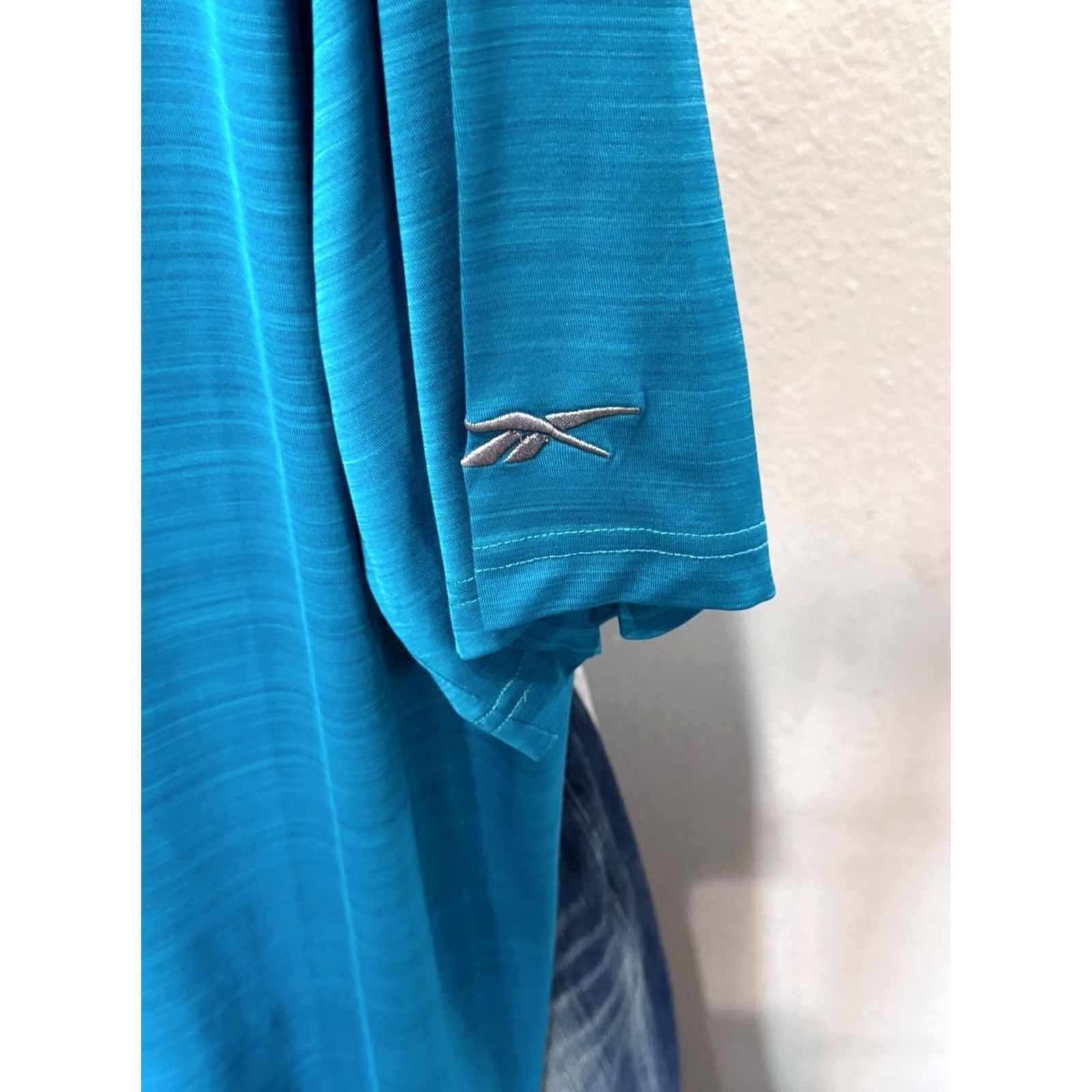 Reebok Reebok POLO SHIRT Golf Sea Green Stripe 3XLT 3XL Tall Mens Size US XXL / EU 58 / 5 - 3 Thumbnail