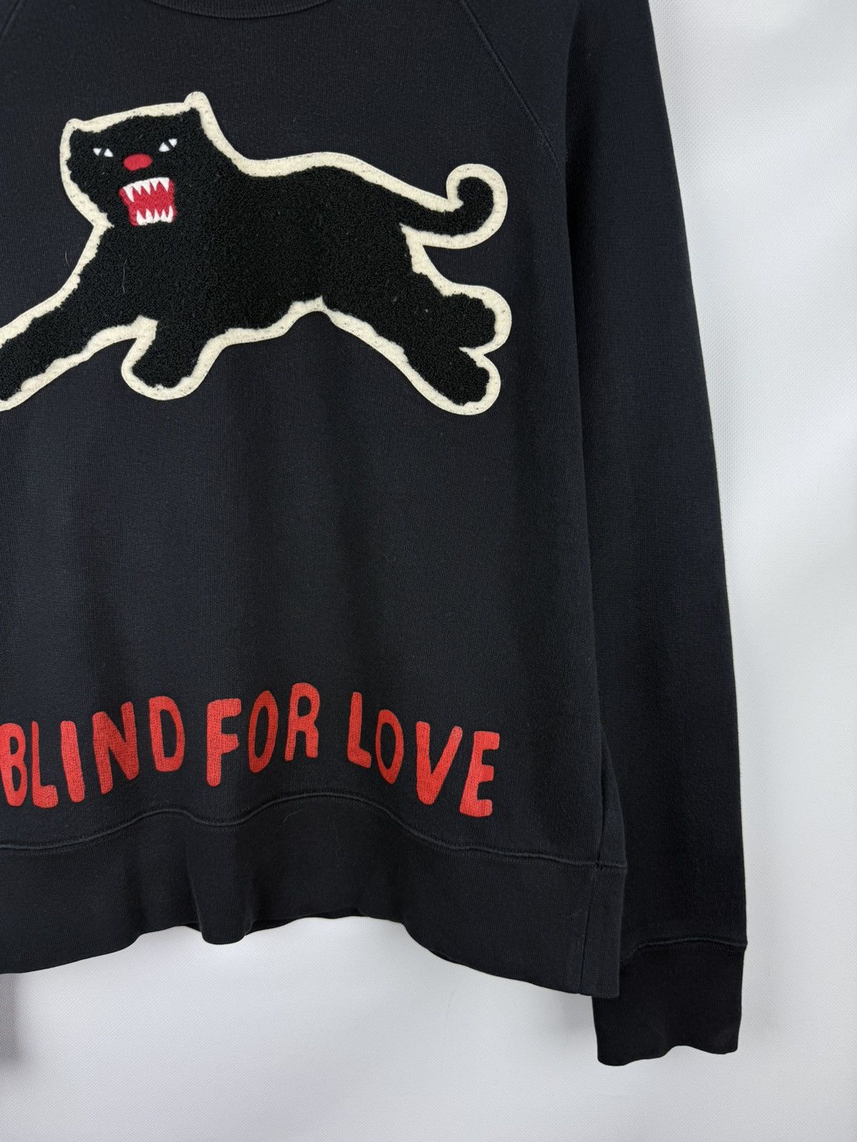 Gucci Gucci Unisex Blind For Love Panther Crew Sweatshirt Pullover Size US M / EU 48-50 / 2 - 6 Thumbnail
