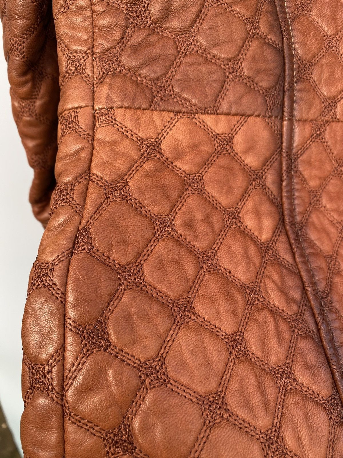 Other Don Vanquisher- Multi Zip Quilted Leather Jacket Size US S / EU 44-46 / 1 - 12 Thumbnail