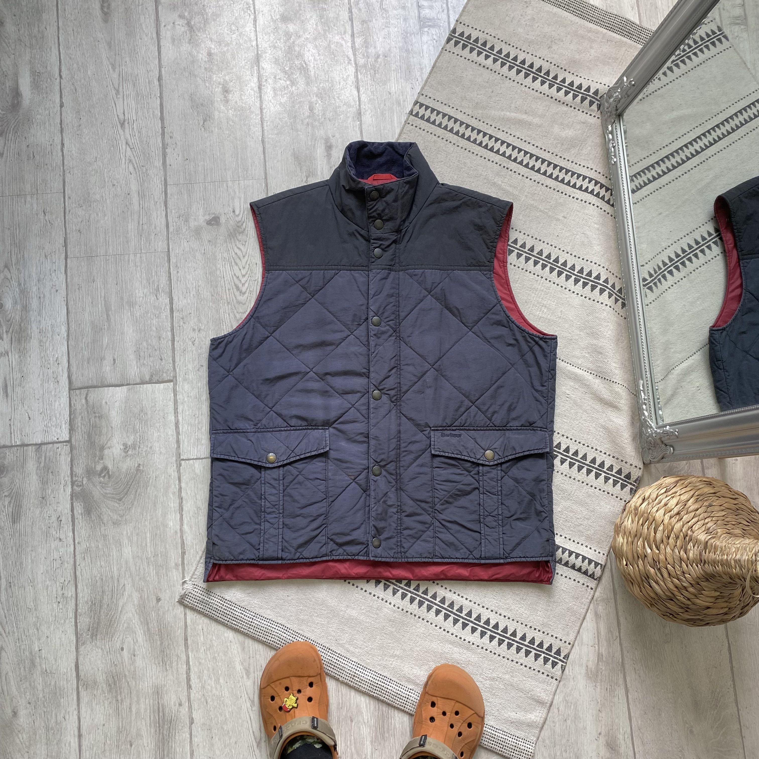 BARBOUR×ENGINEERED GARMENTS QUILTEDVEST Barbour x Engineered Garments Men Pop Quilted Vest black
