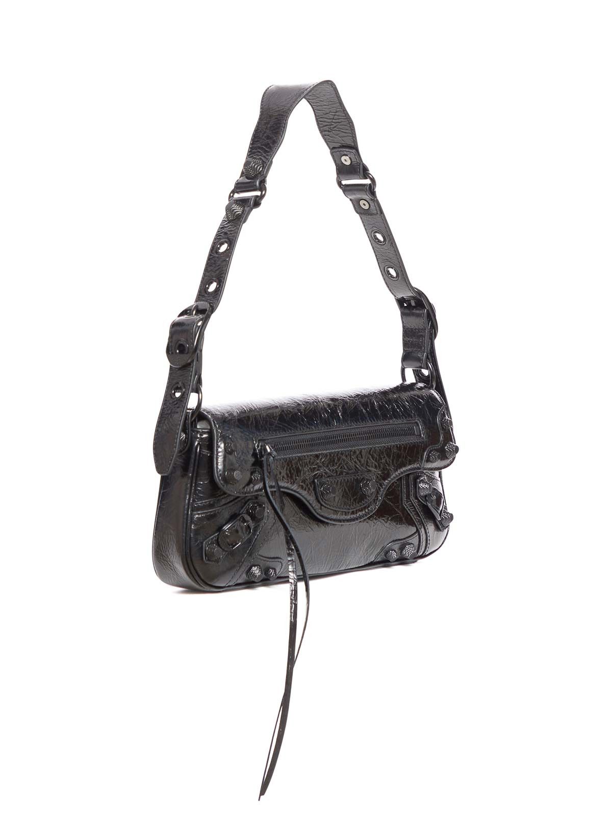 Balenciaga o1srvl11e1125 Size: OS / Le Cagole Small Sling Bag in Black Size ONE SIZE - 2 Thumbnail