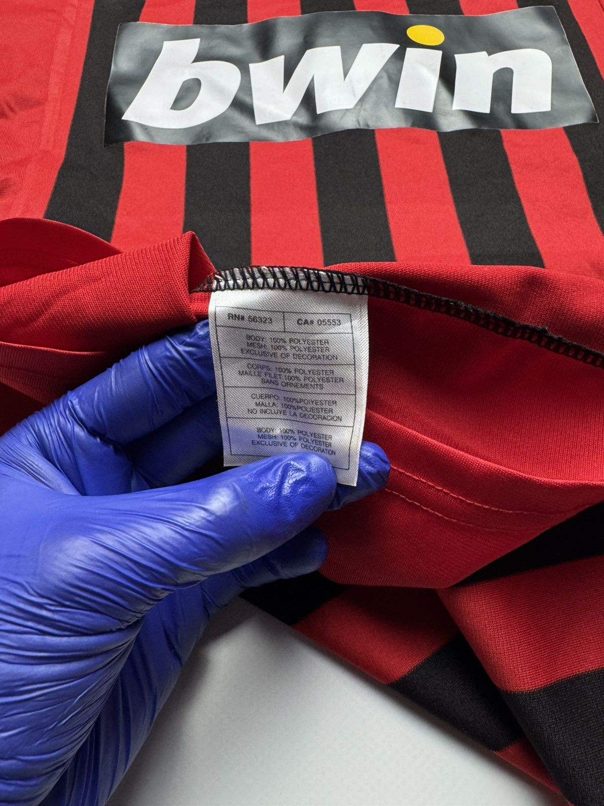 Adidas Vintage 2009/10 AC Milan Home Jersey - Adidas Clima365 Size US XL / EU 56 / 4 - 8 Thumbnail
