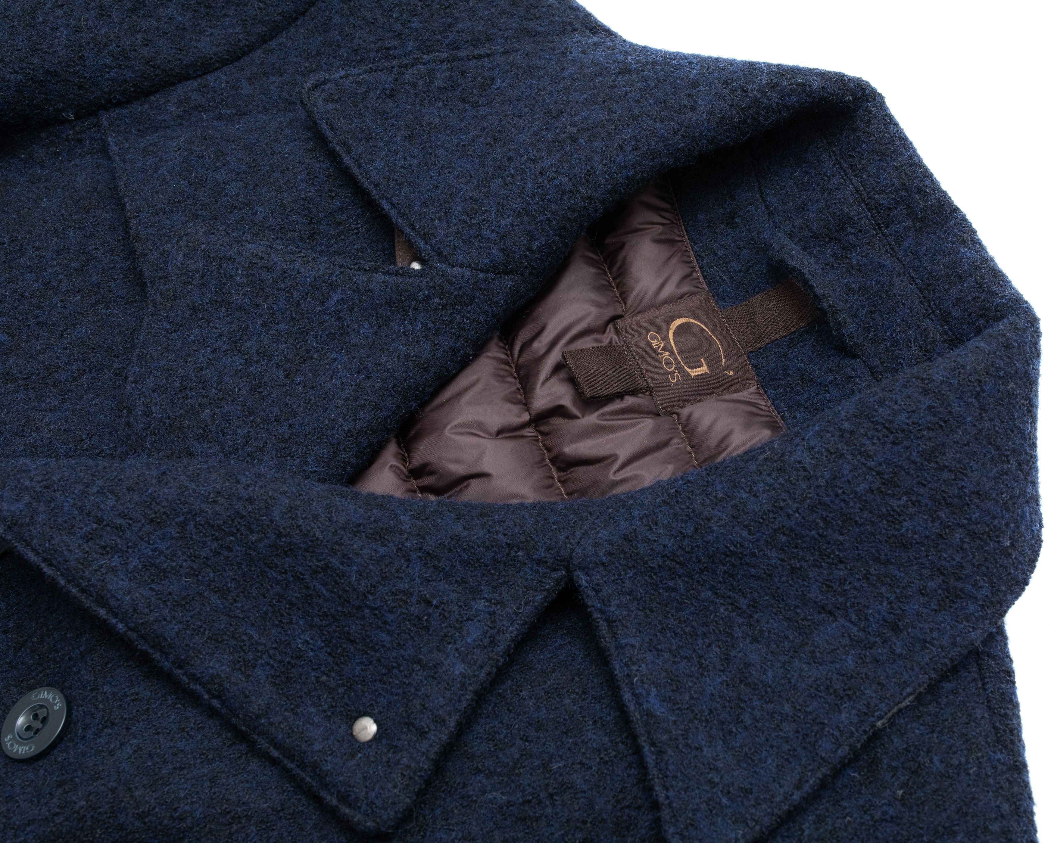 Gimo's GIMO’S 835$ Wool Blend Double Breasted Coat Size US M / EU 48-50 / 2 - 3 Thumbnail